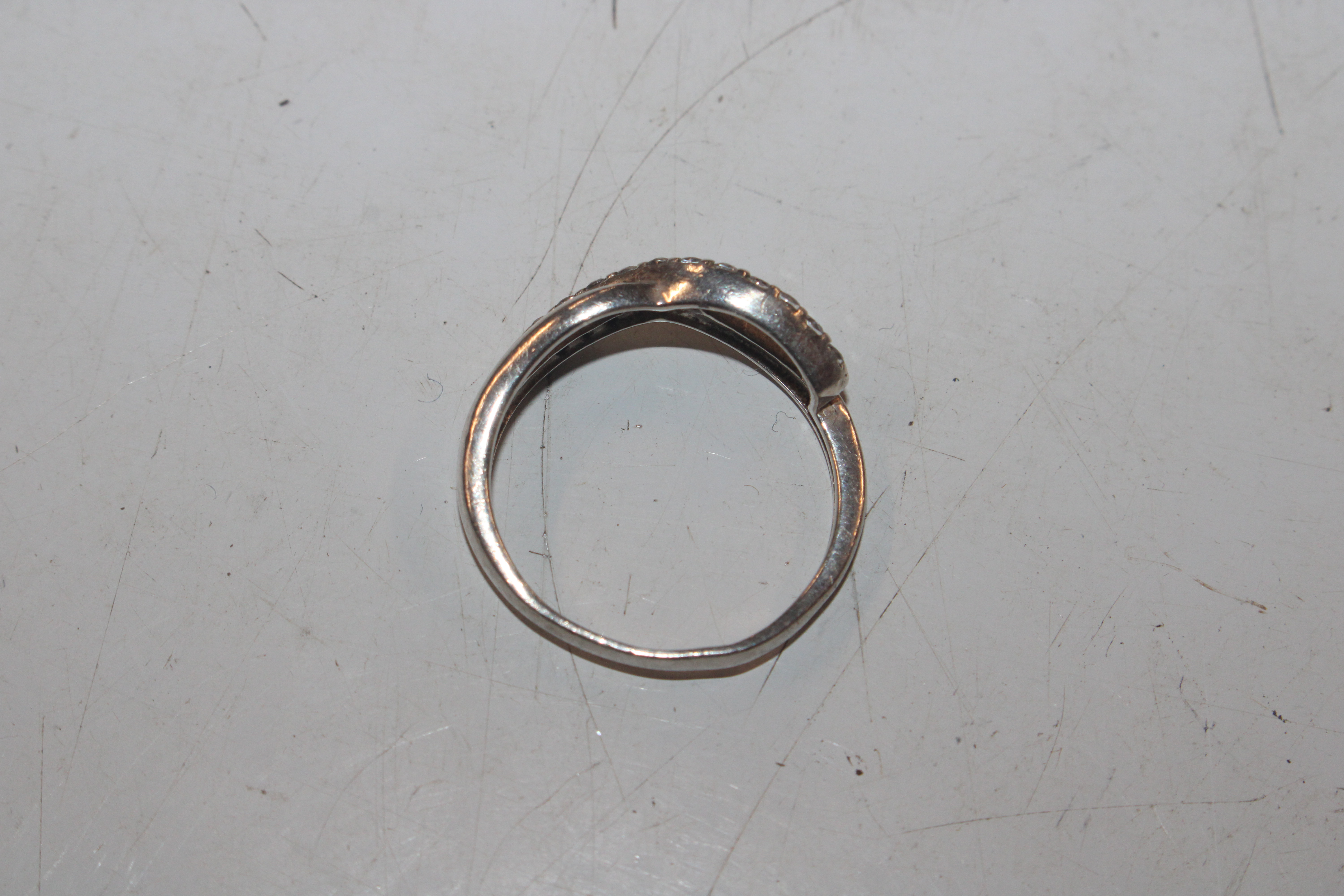 Seven Sterling silver rings to include diamond, ru - Image 18 of 20