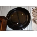 A Neptune circular bevel edged wall mirror