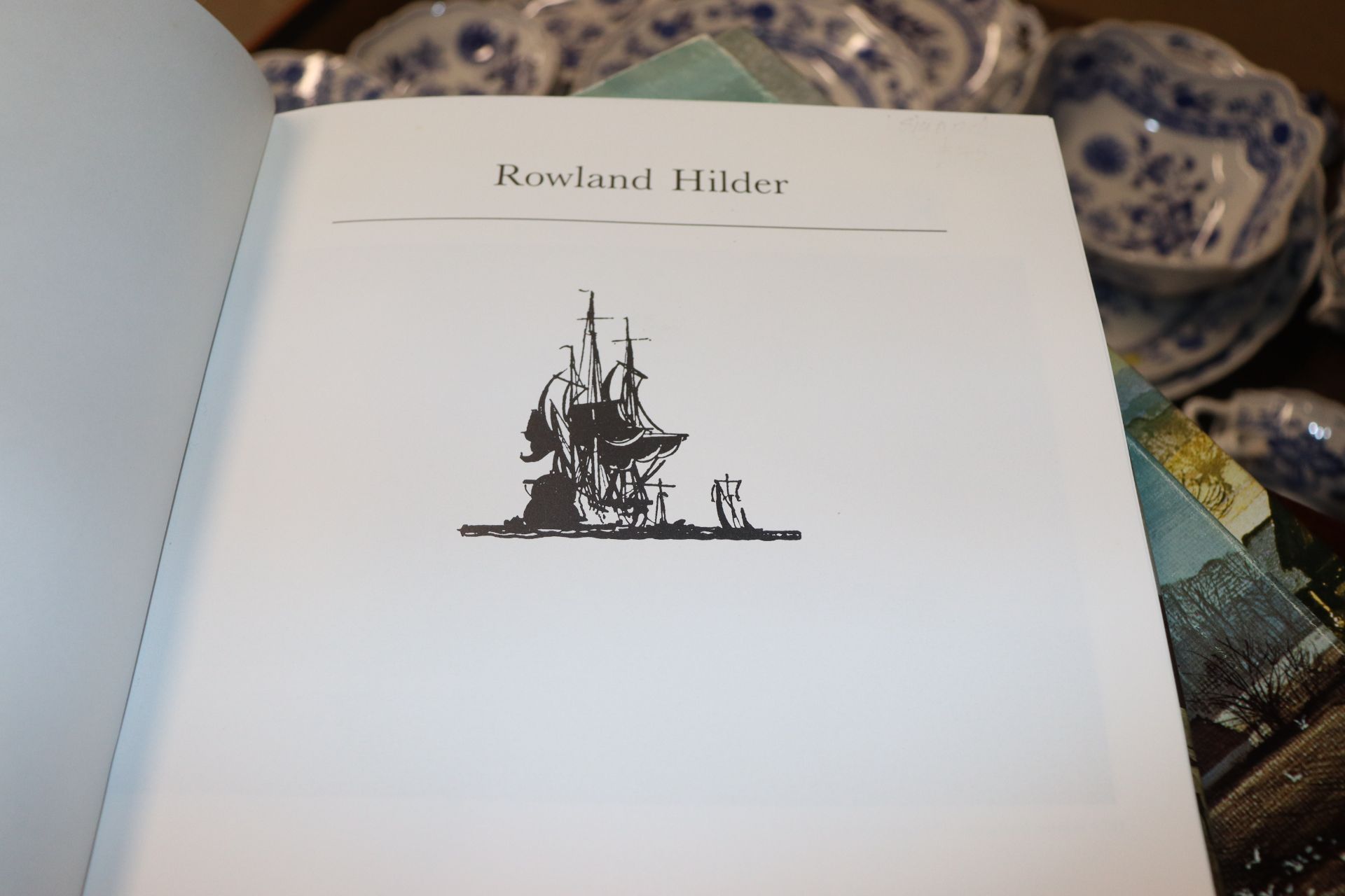 Roland Hilder, three hand signed first edition boo - Image 2 of 12