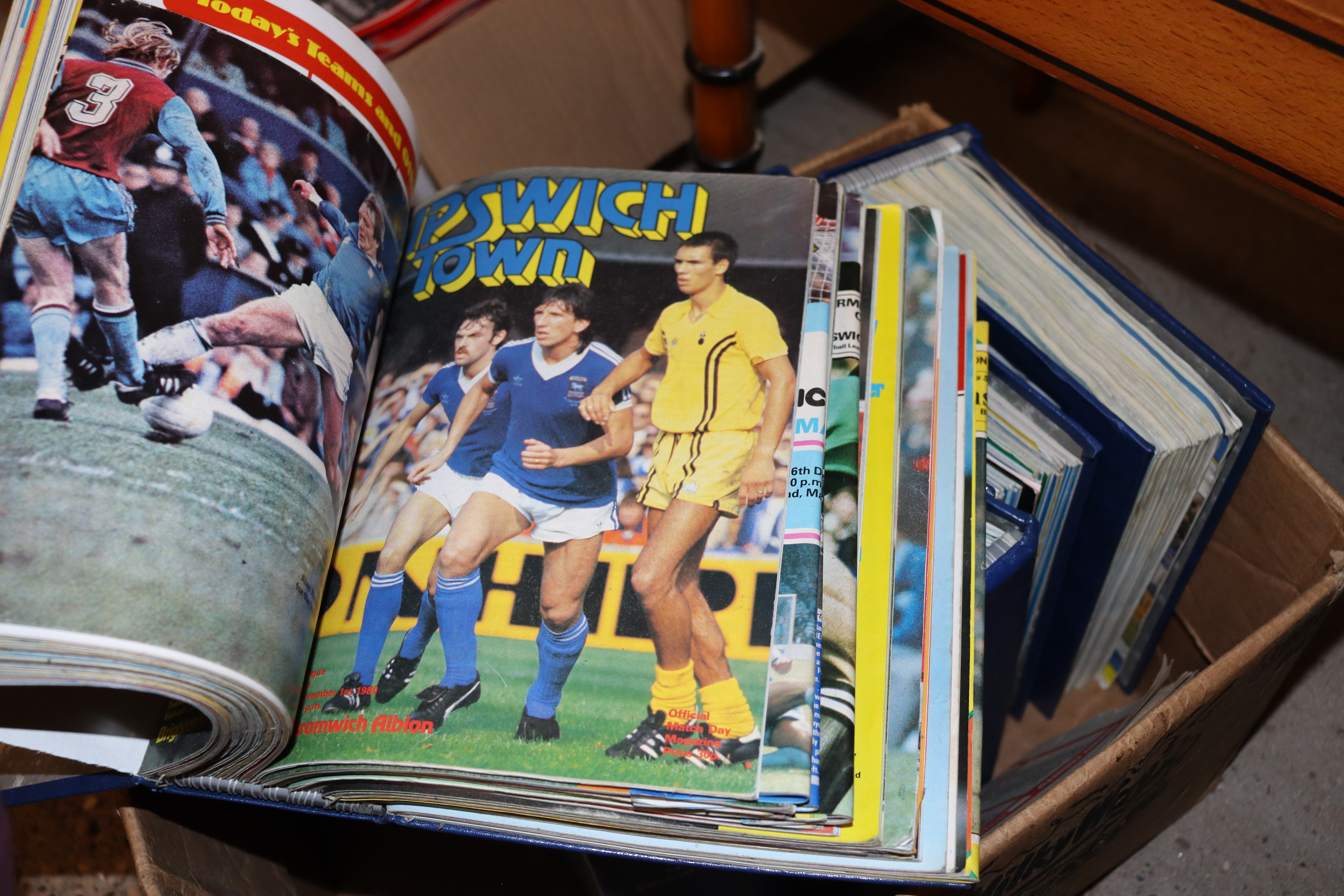 Six miscellaneous folders of Ipswich Town football - Image 3 of 8