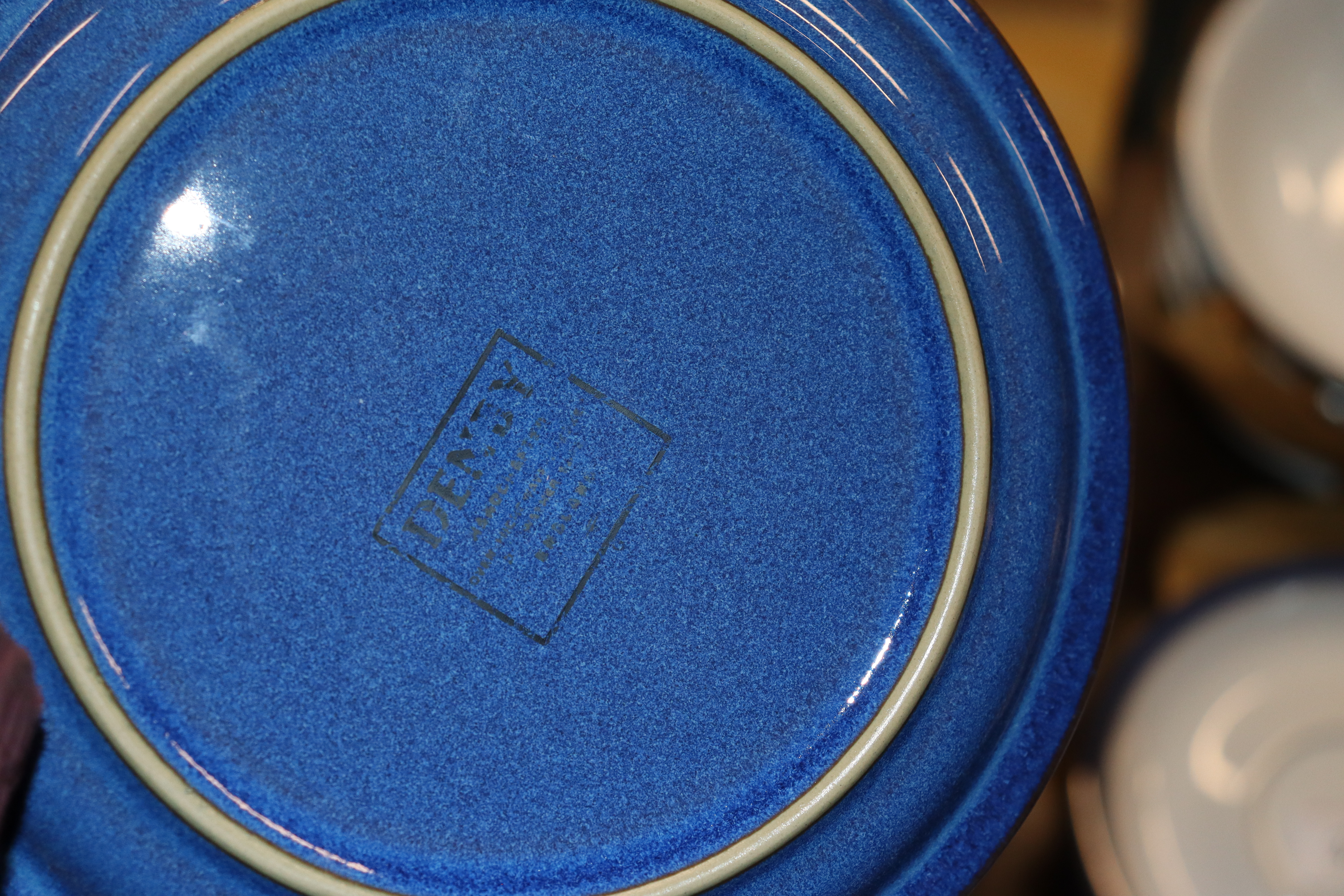 A quantity of Denby "Imperial Blue" tea and dinner - Image 2 of 2