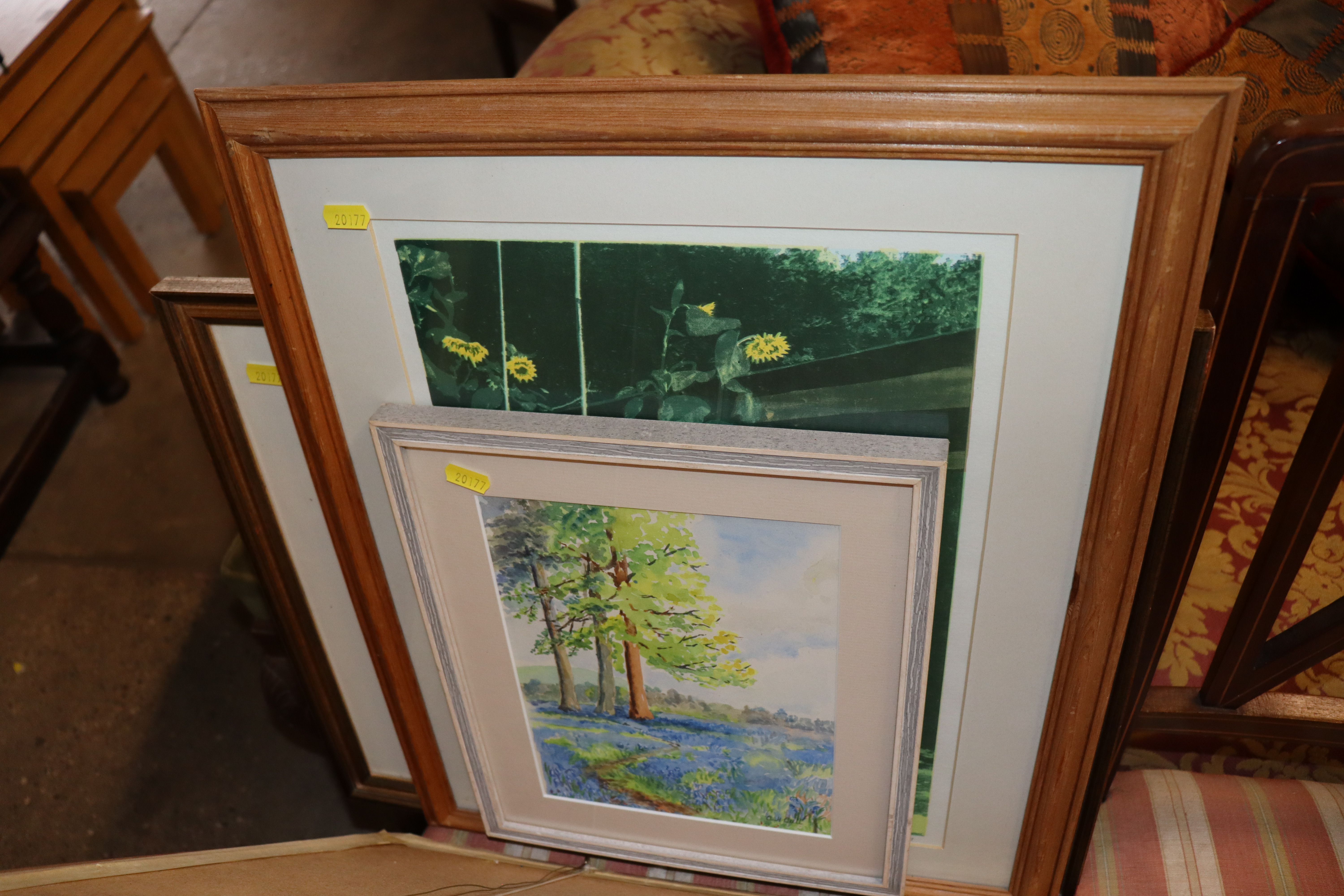 A quantity of framed and glazed prints and waterco - Image 3 of 3