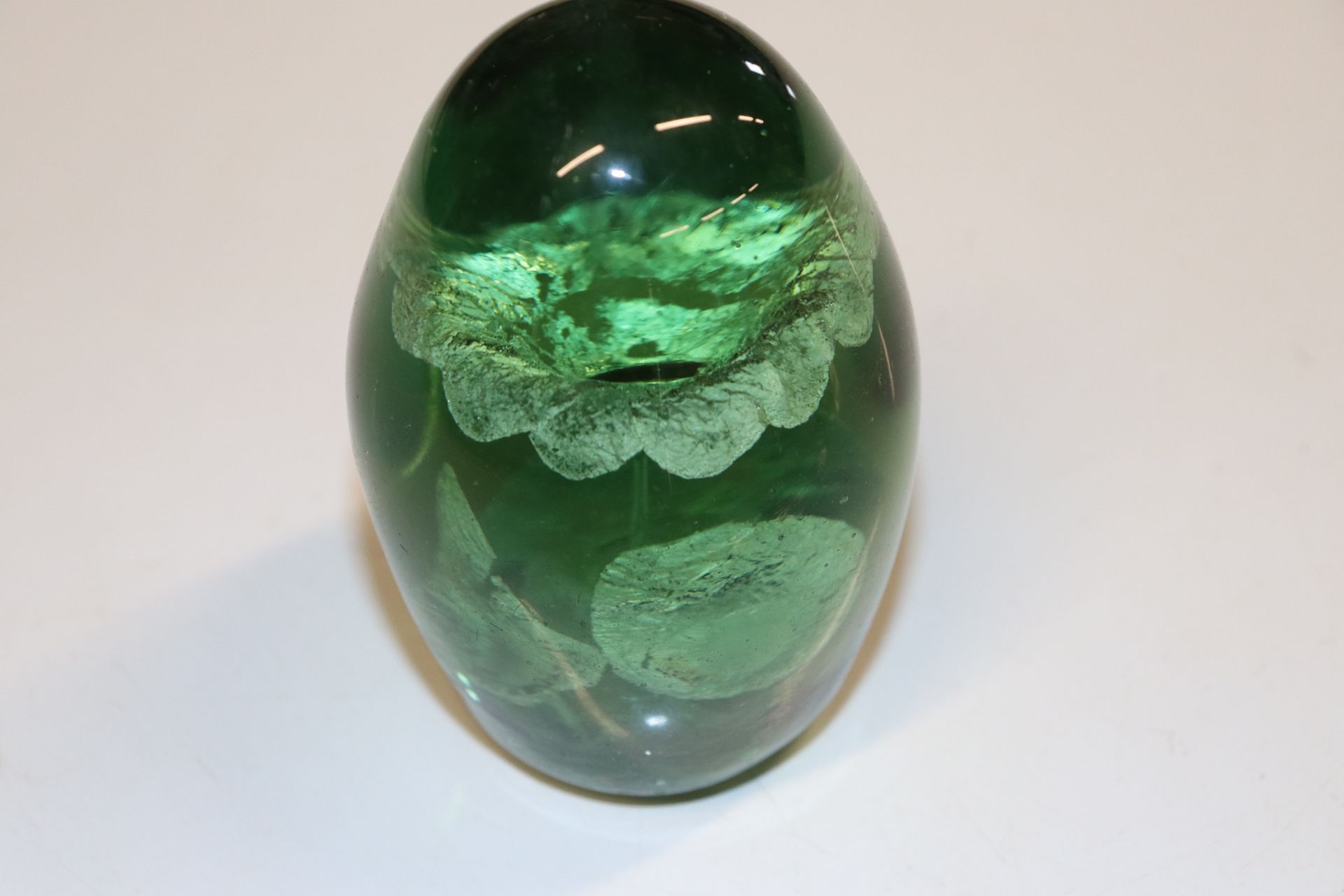 A Victorian glass dump; a glass paperweight; silve - Image 15 of 23