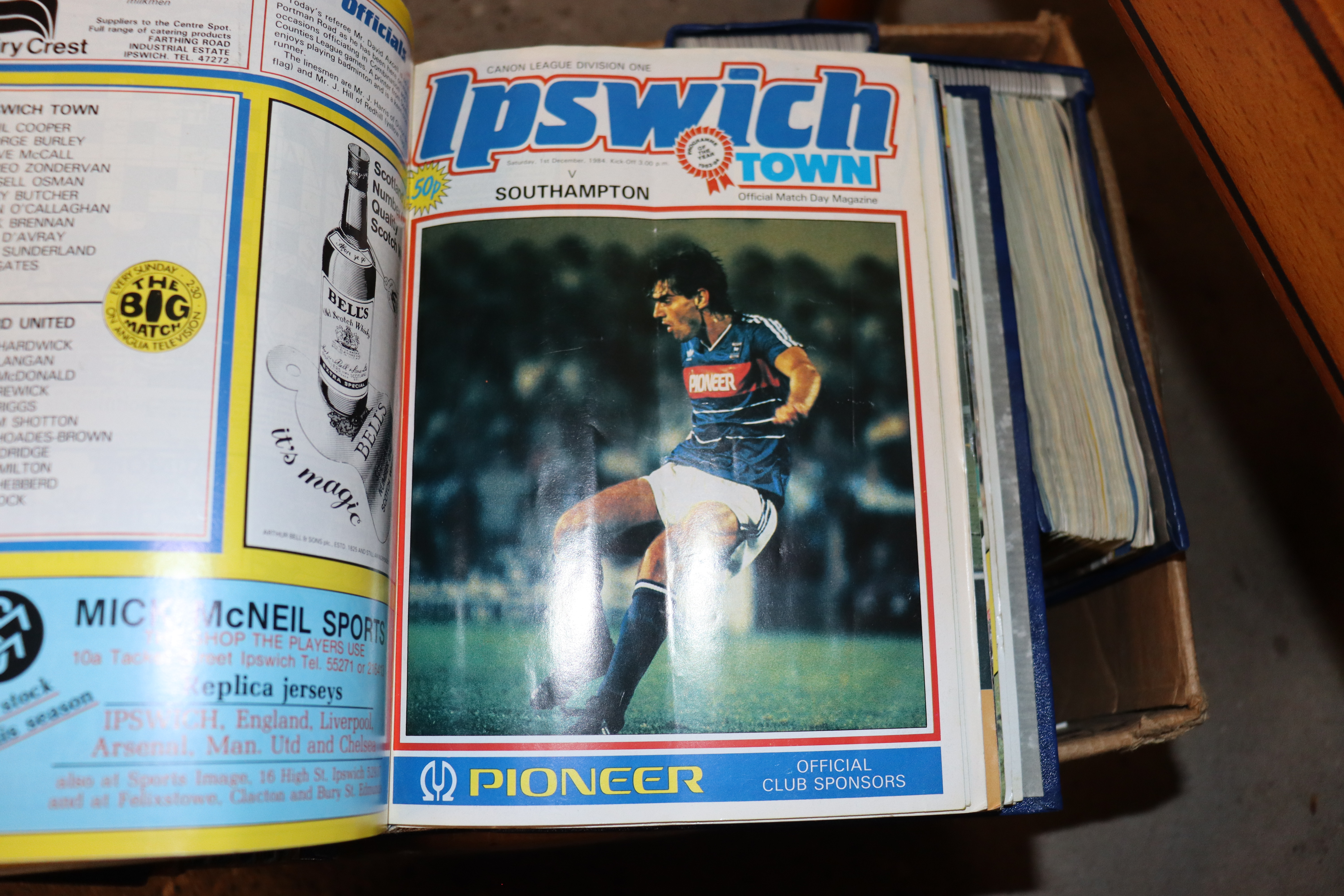 Six miscellaneous folders of Ipswich Town football - Image 8 of 8