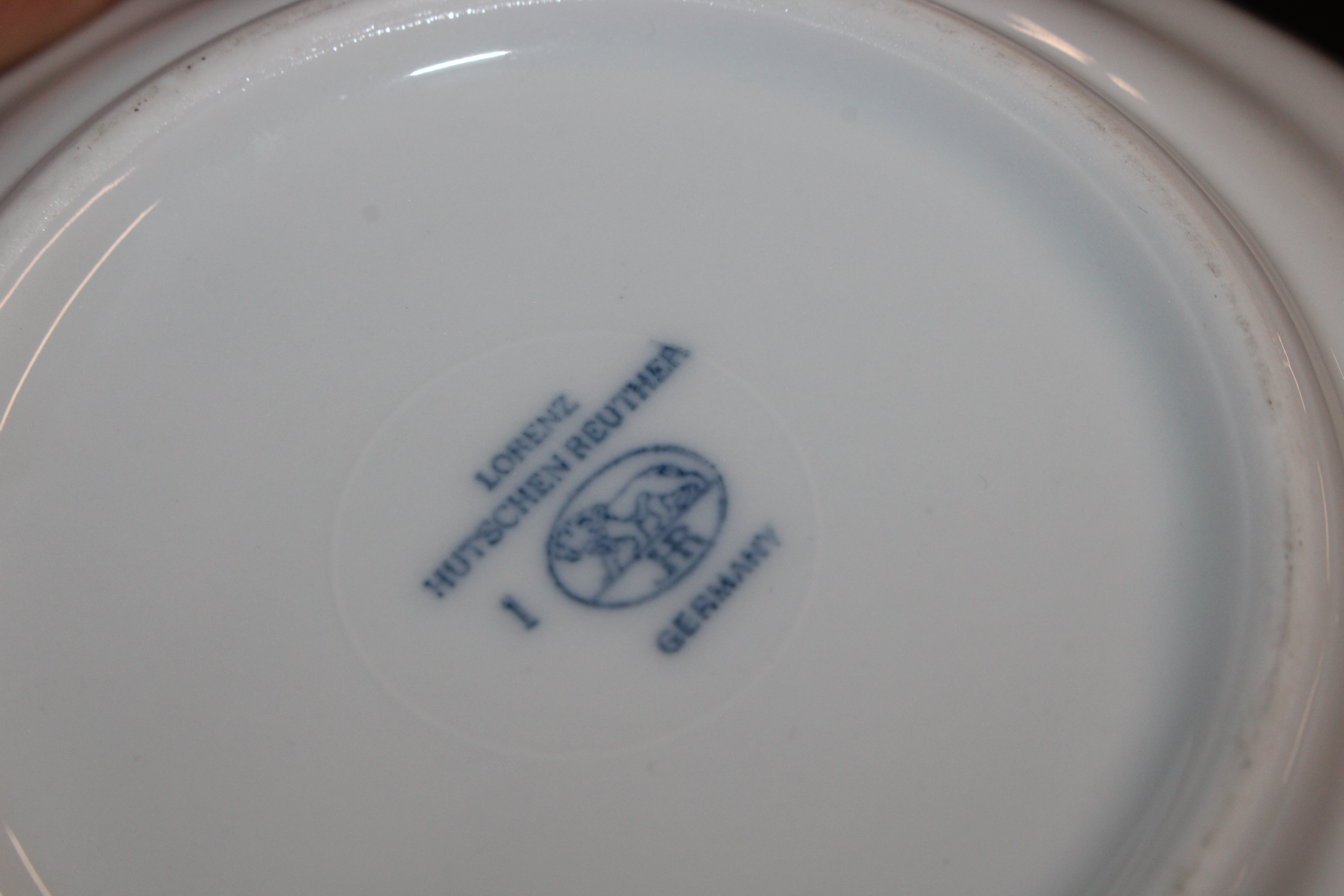 A Hutschenrewther (Rosenthal) "Blue Onion" pattern - Image 5 of 5