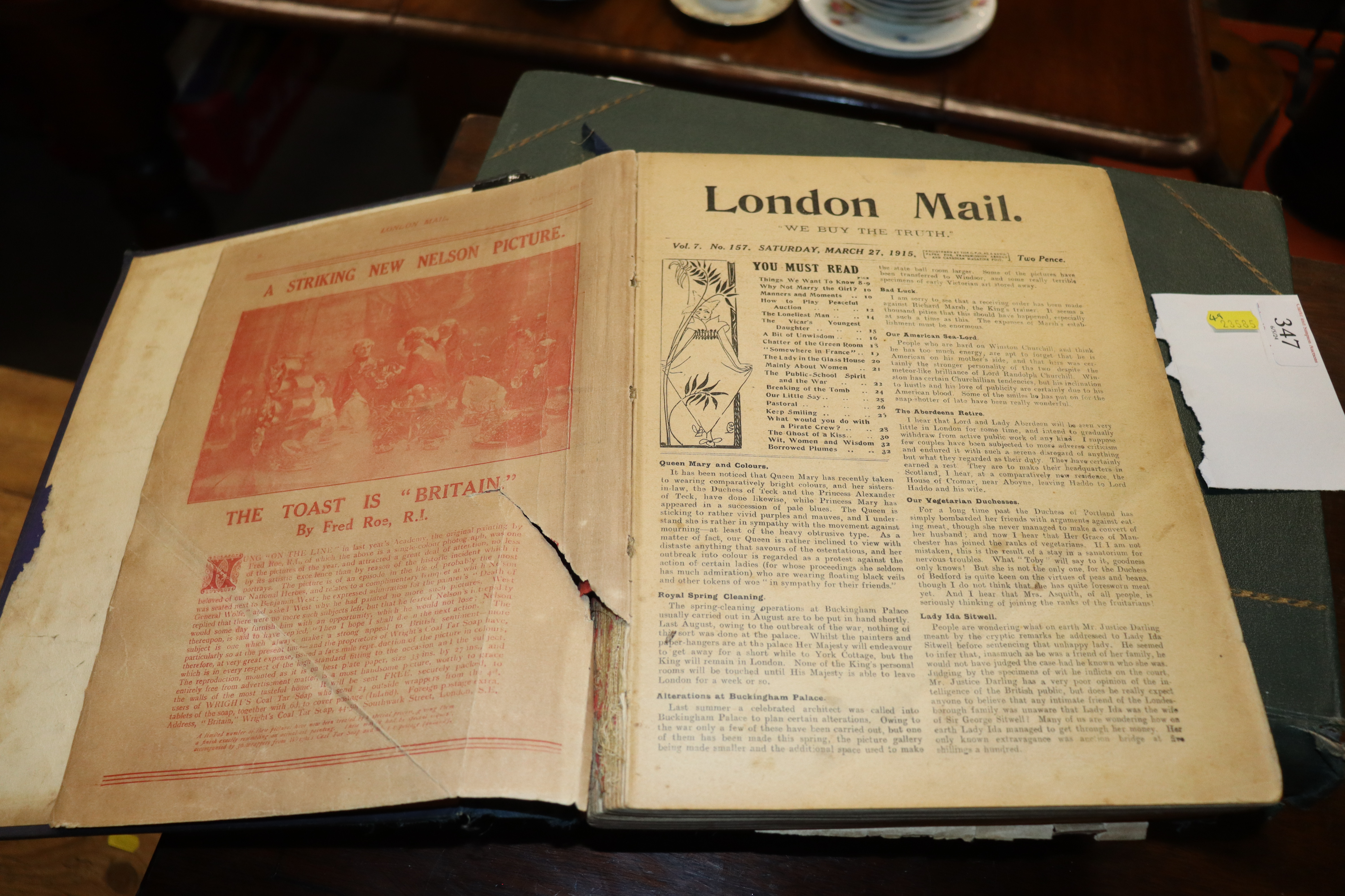 The Graphic Weekly Newspapers 1916 with London Mai - Image 3 of 4