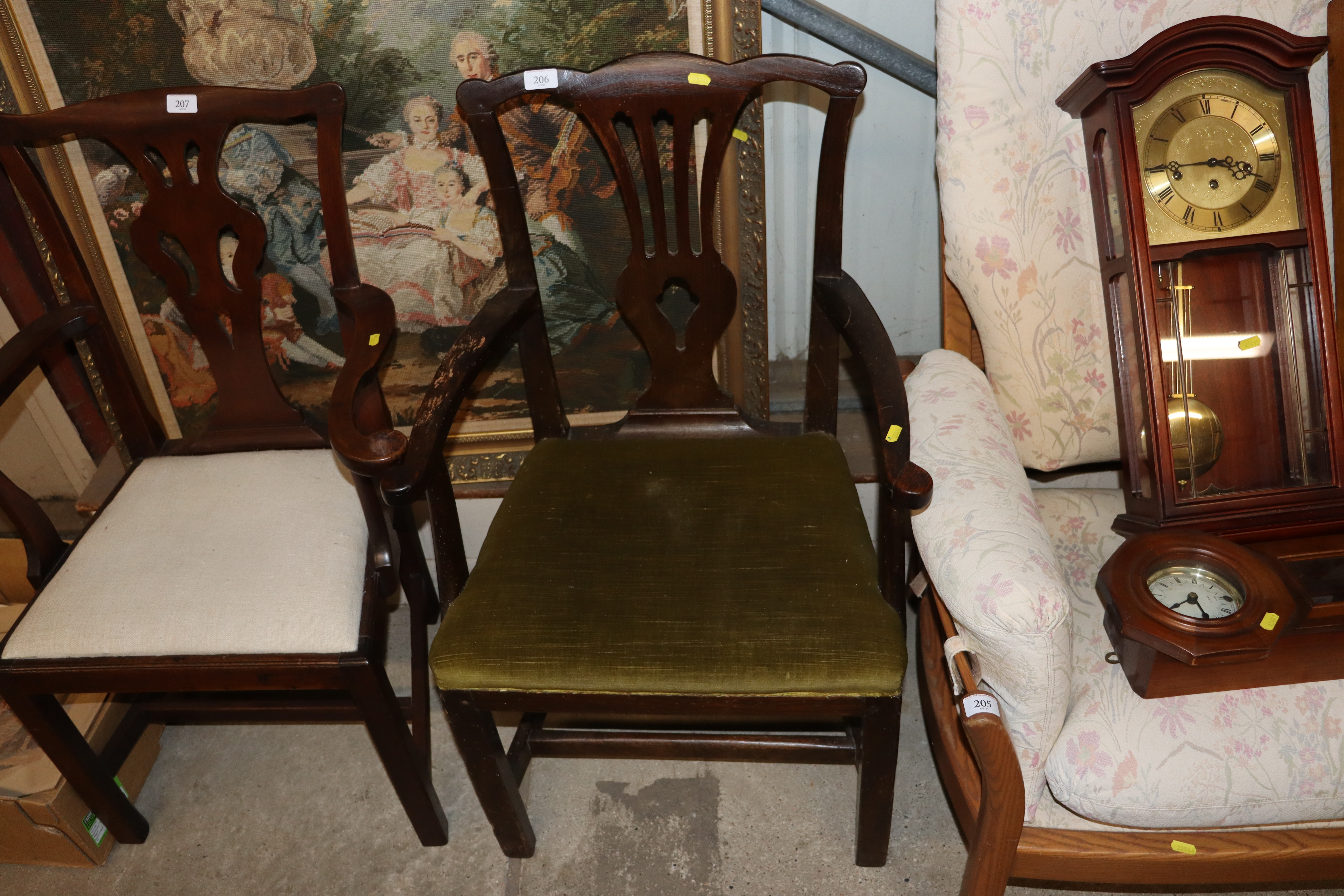 A 19th Century carver chair