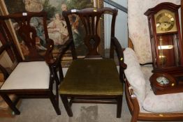 A 19th Century carver chair