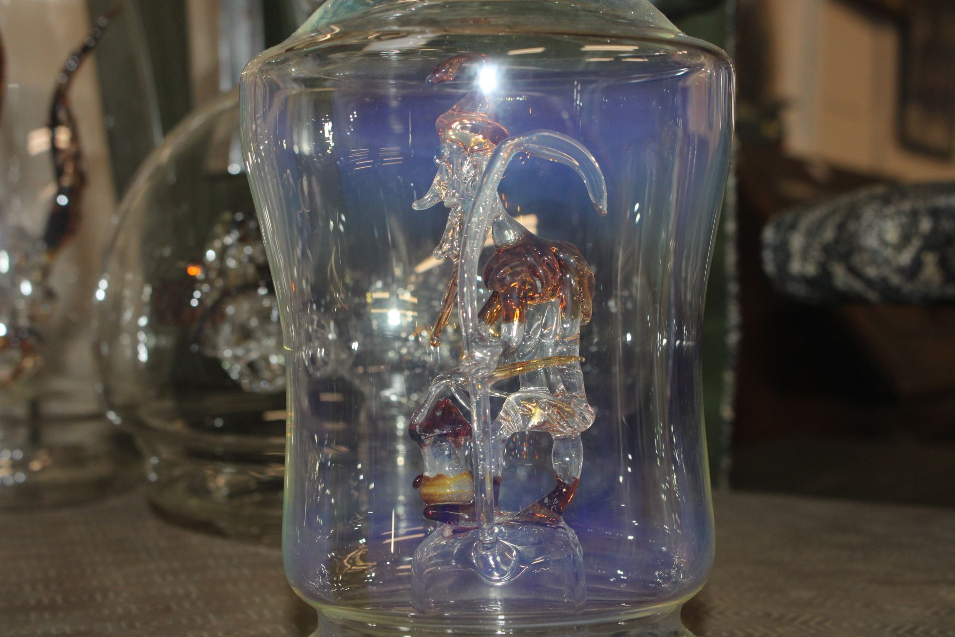 Seven Ichendorf style glass ornaments - Image 4 of 20