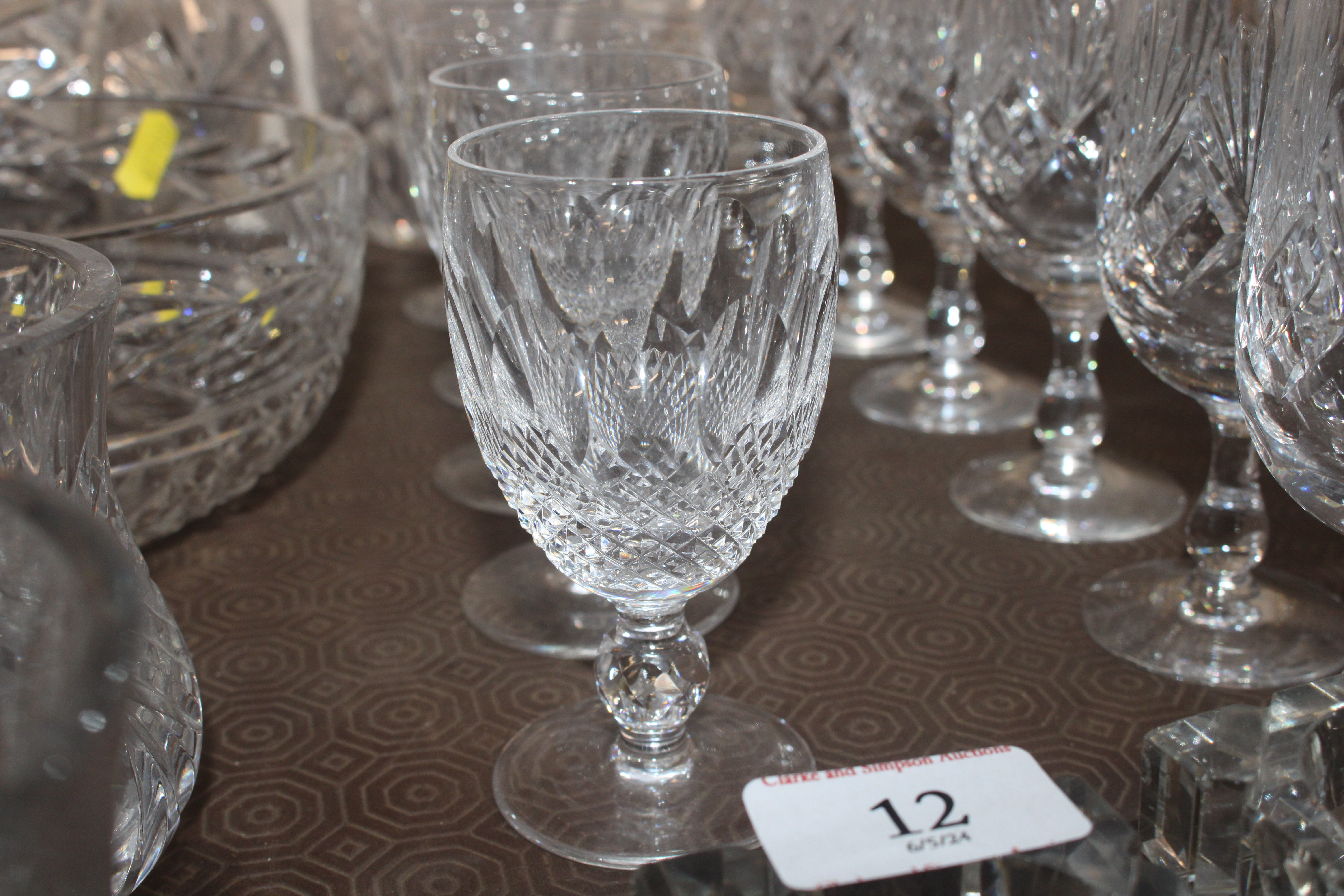 A quantity of cut table glassware to include Water - Image 4 of 6