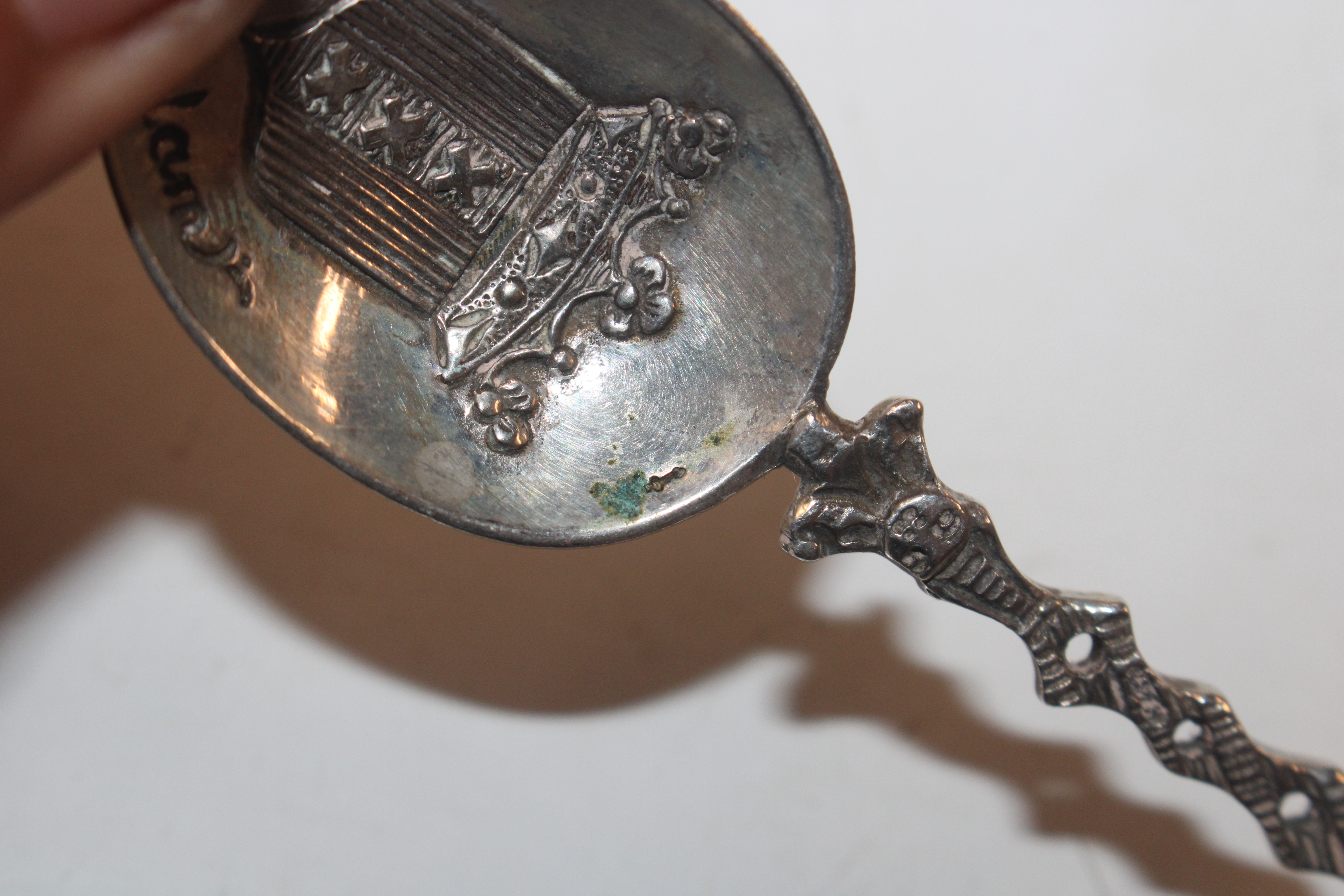 Eight silver and Sterling silver souvenir spoons, - Image 7 of 22