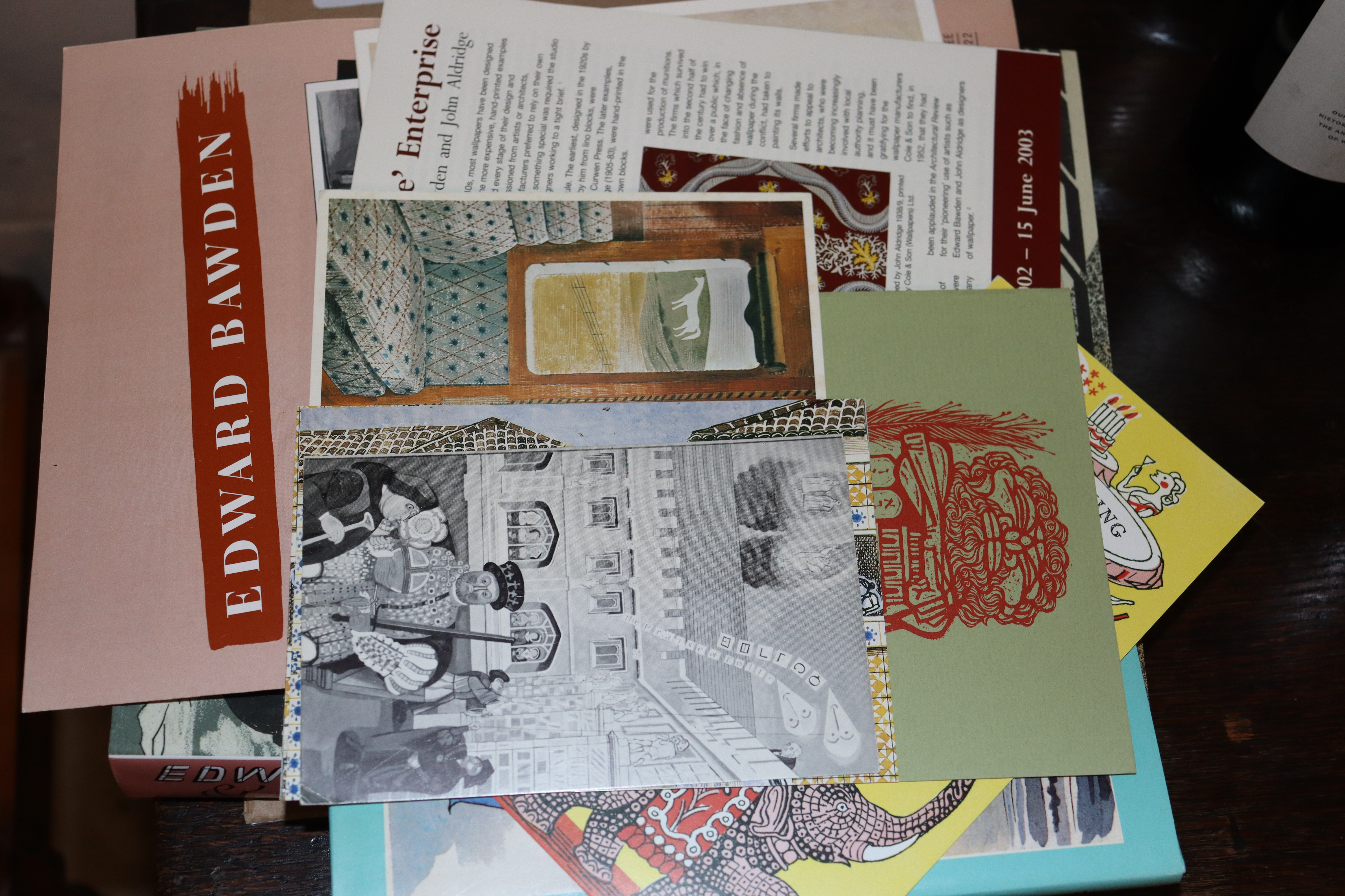 A collection of Edward Bawden books and ephemera - Image 3 of 6