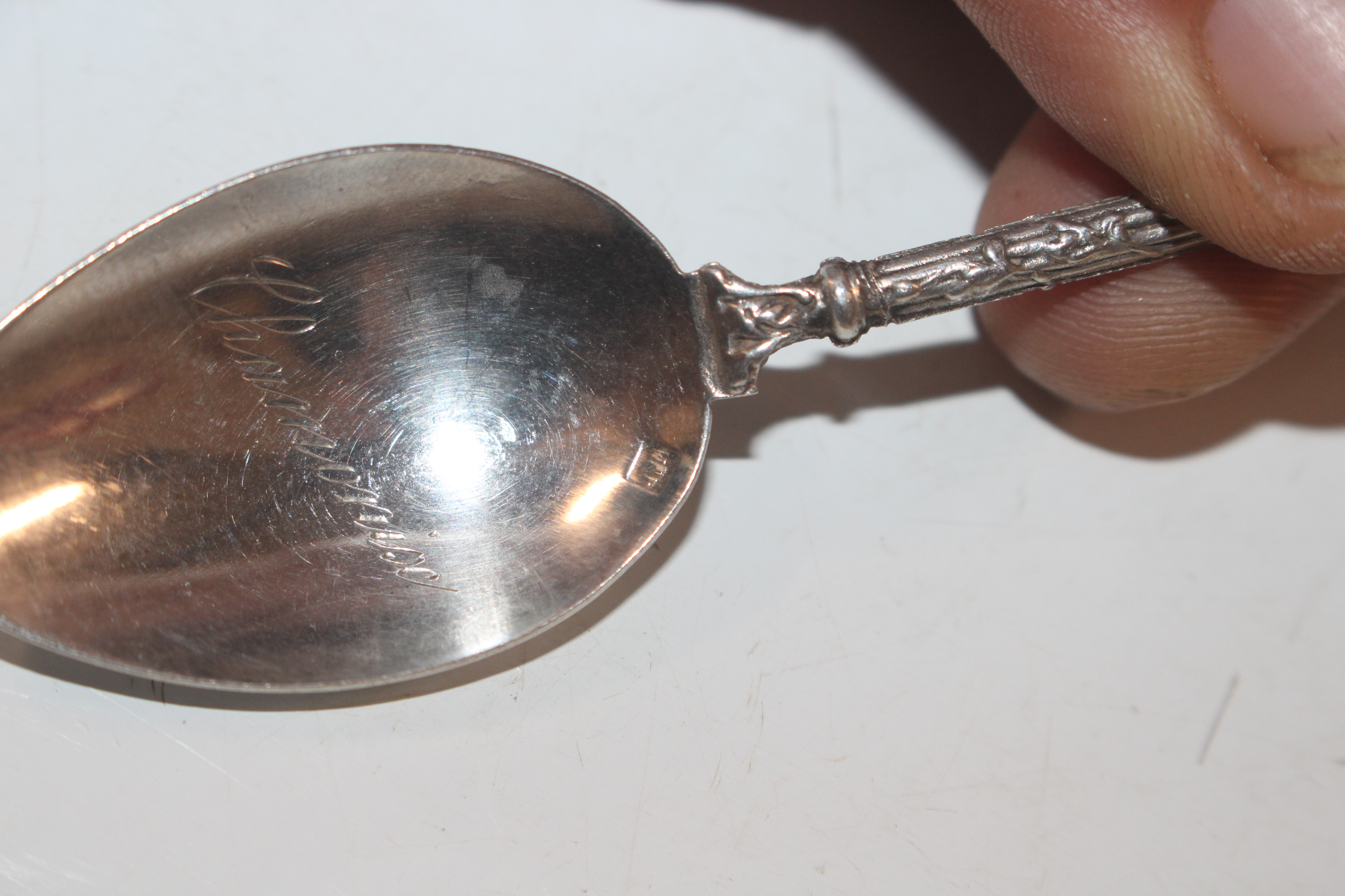 Eight silver and Sterling silver souvenir spoons, - Image 10 of 22