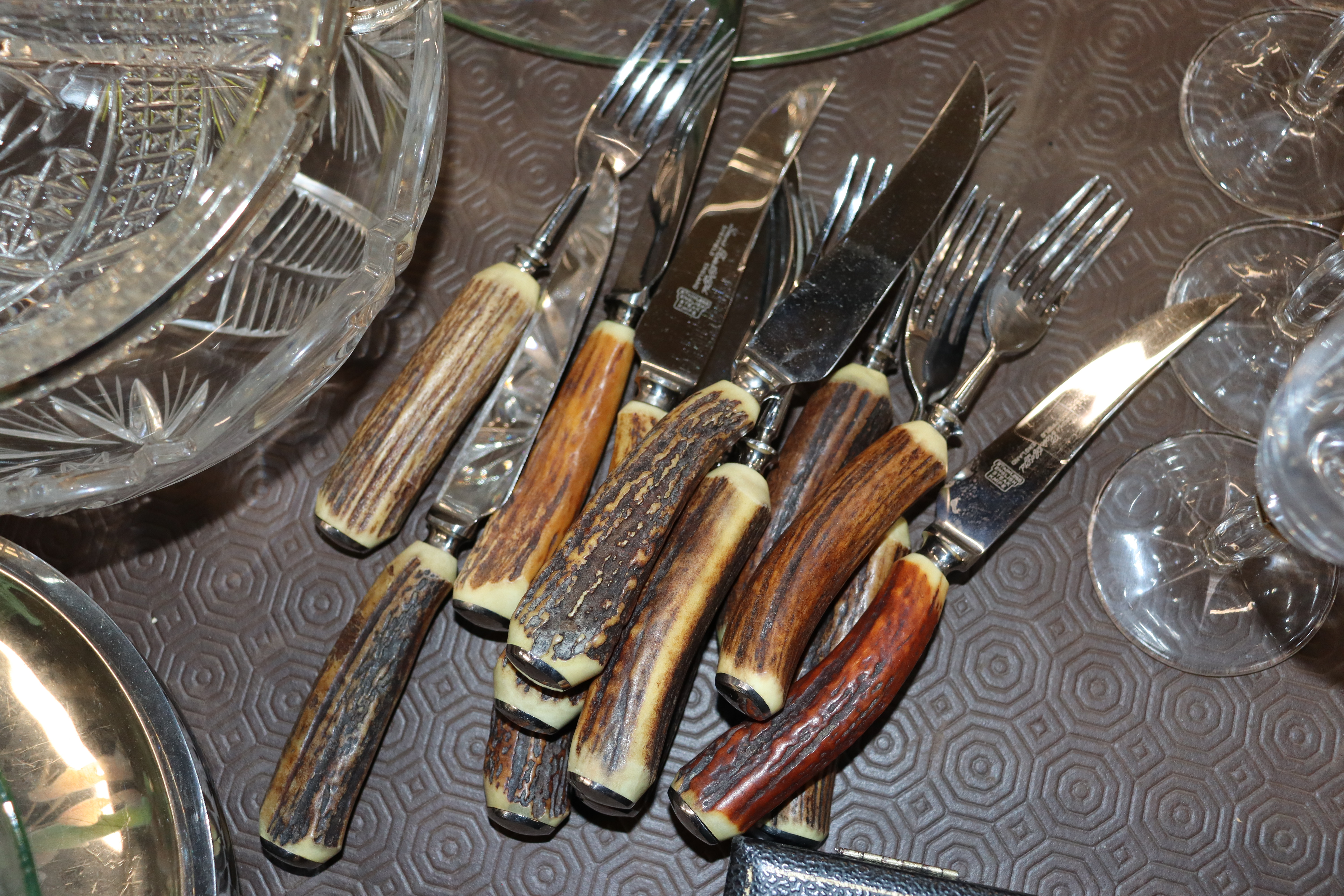 A large quantity of various table glassware, steak - Image 2 of 3