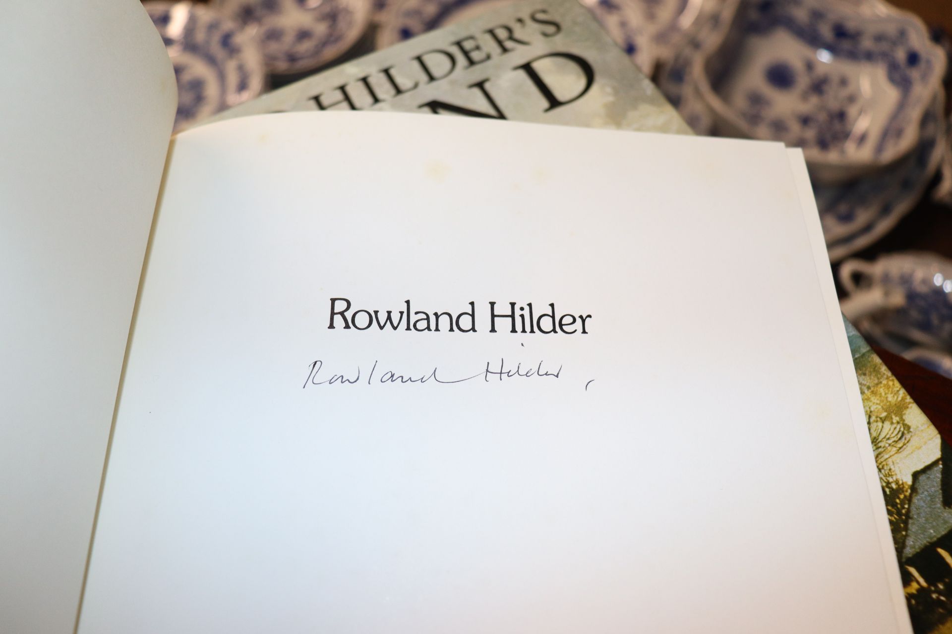 Roland Hilder, three hand signed first edition boo - Image 6 of 12