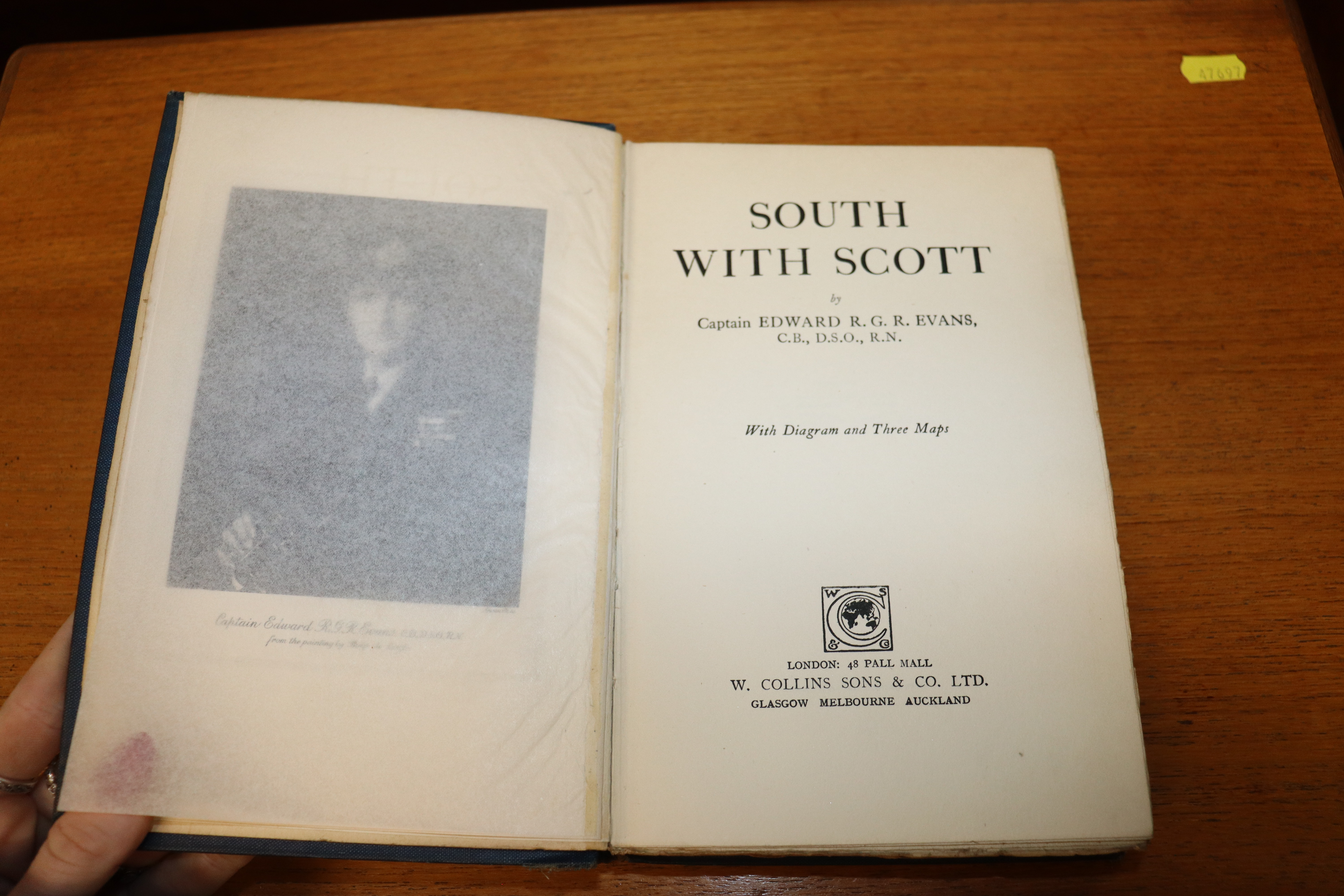 Scott's Last Expedition, volumes 1 & 2; and "South - Image 8 of 32