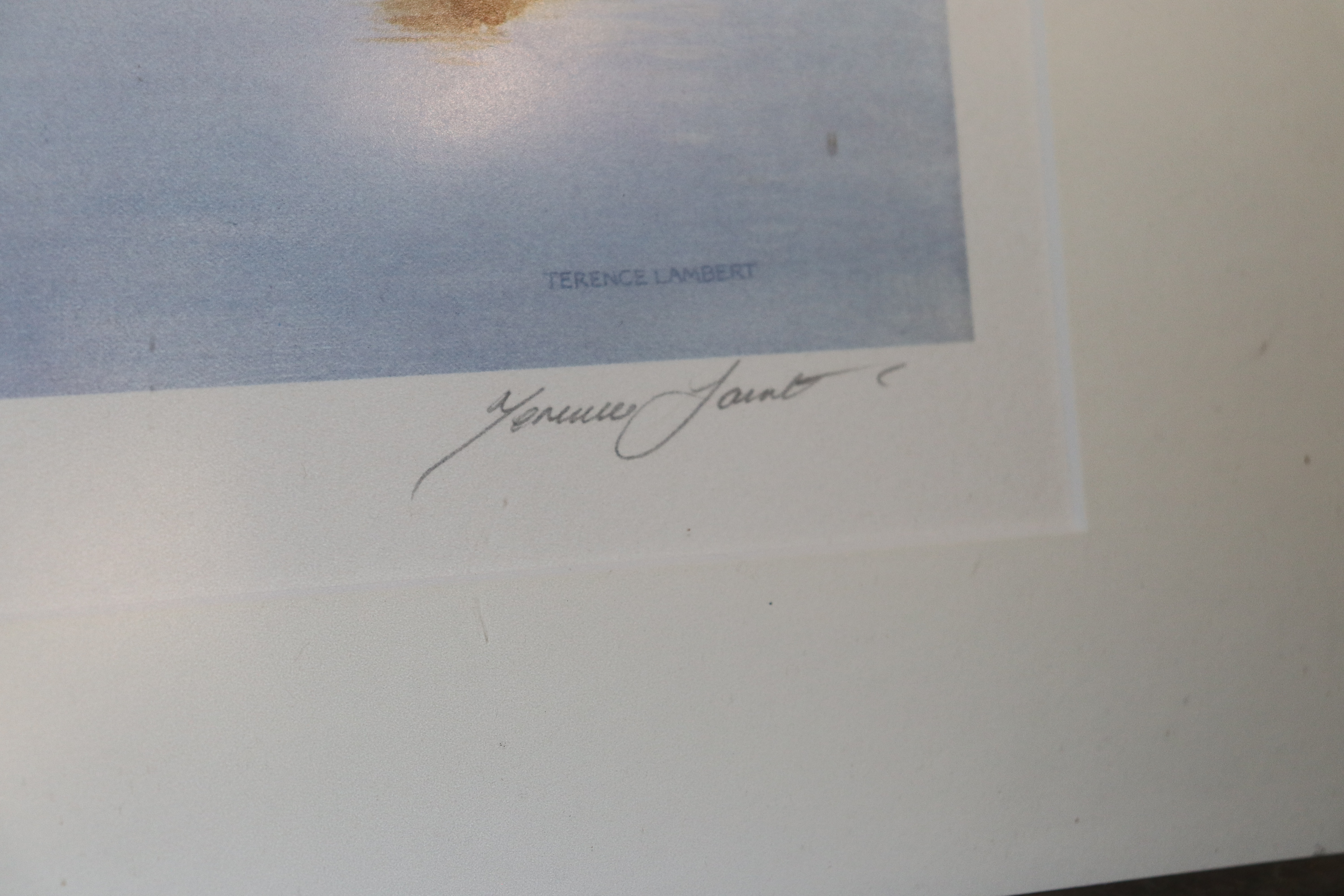 A Terence Lambert, pencil signed limited edition p - Image 3 of 3