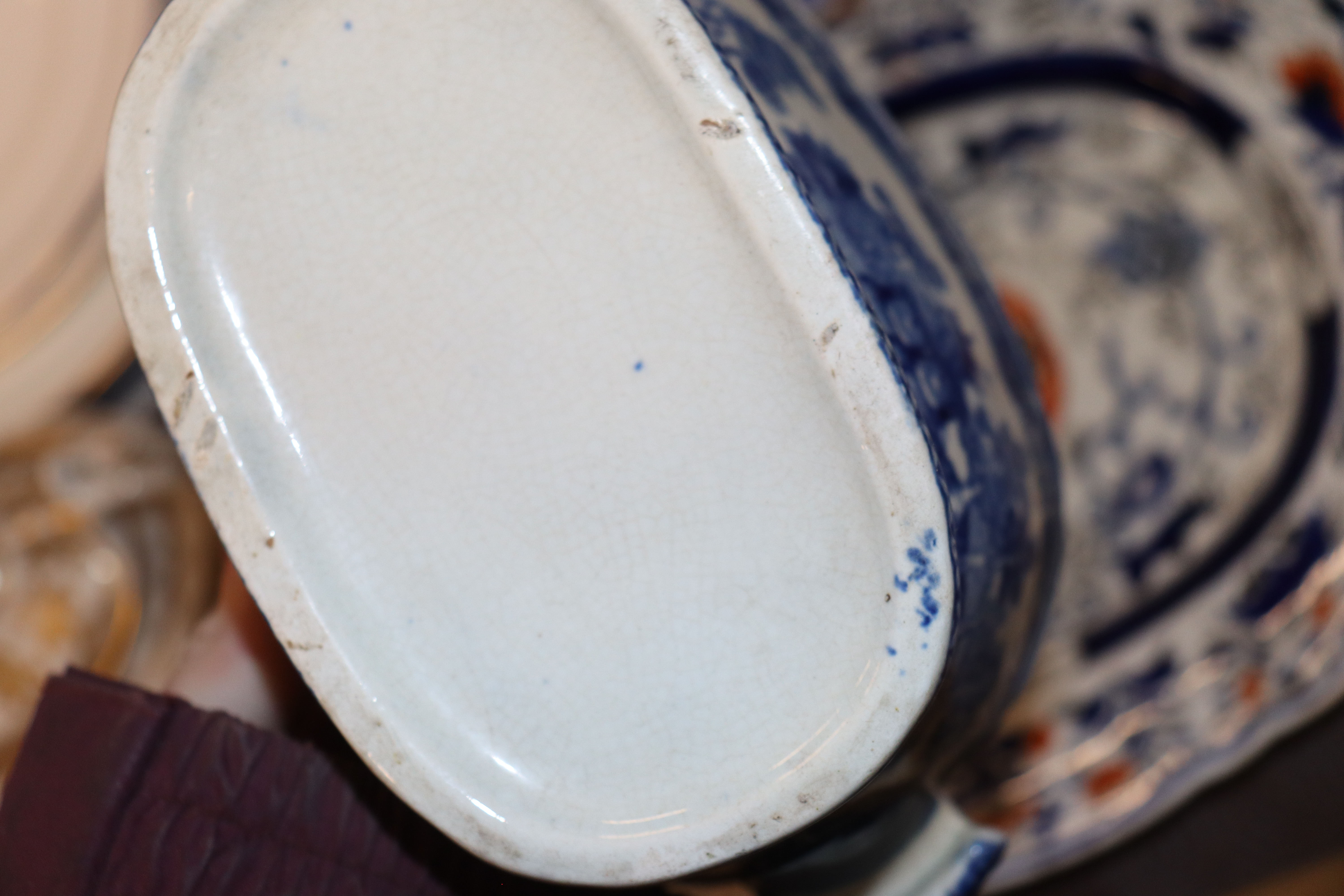 A quantity of various blue and white china and 19t - Image 3 of 4