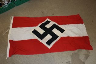 A German WWII Hitler Youth 1939 dated type flag