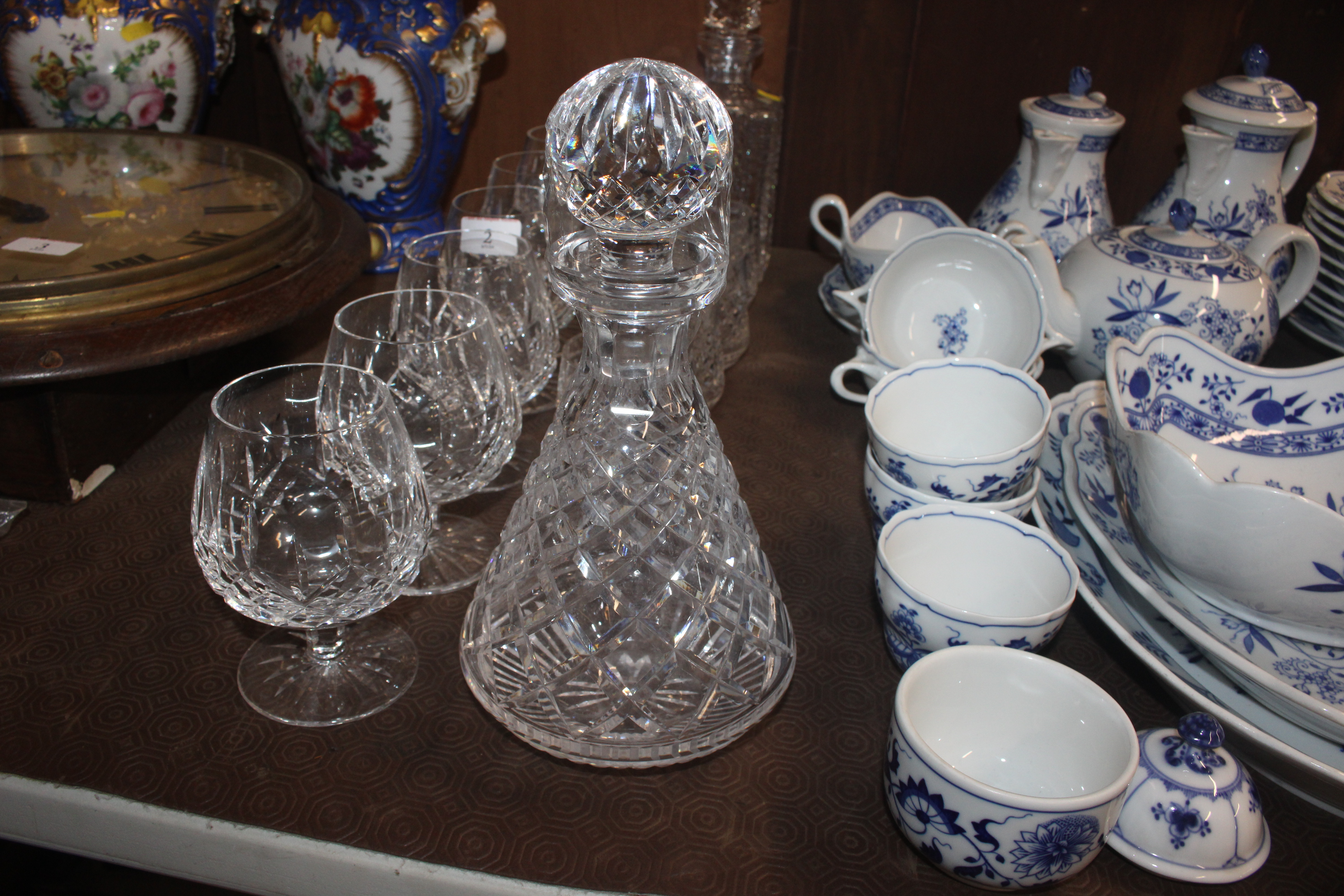 A quantity of cut table glassware to include Water - Image 7 of 7