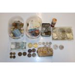 A collection of various coinage to include pre-194