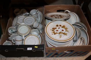 Two boxes of Moutainwood Collection stoneware "Dri