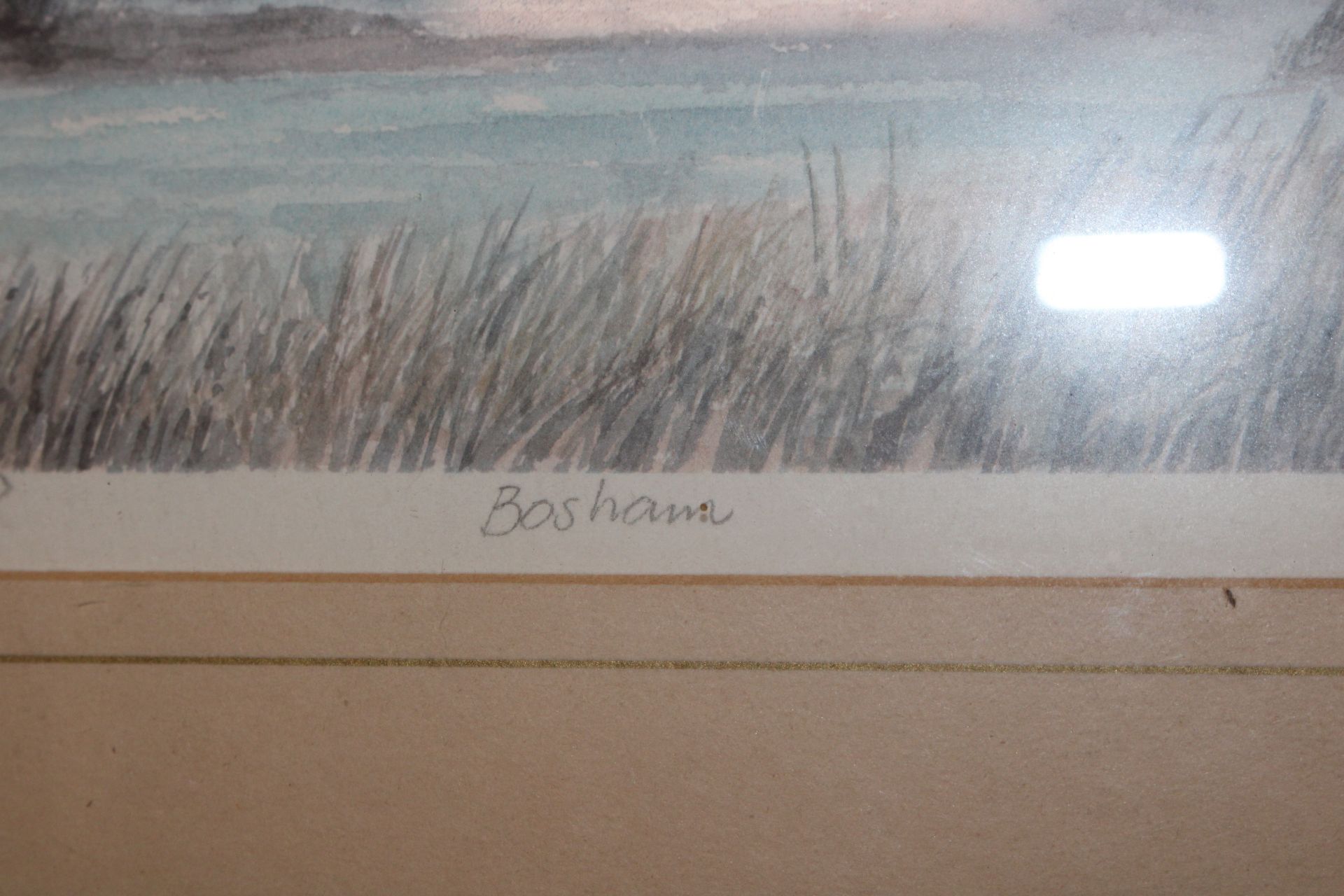 Pencil signed print of Bosham (Portraits of Britai - Image 4 of 5