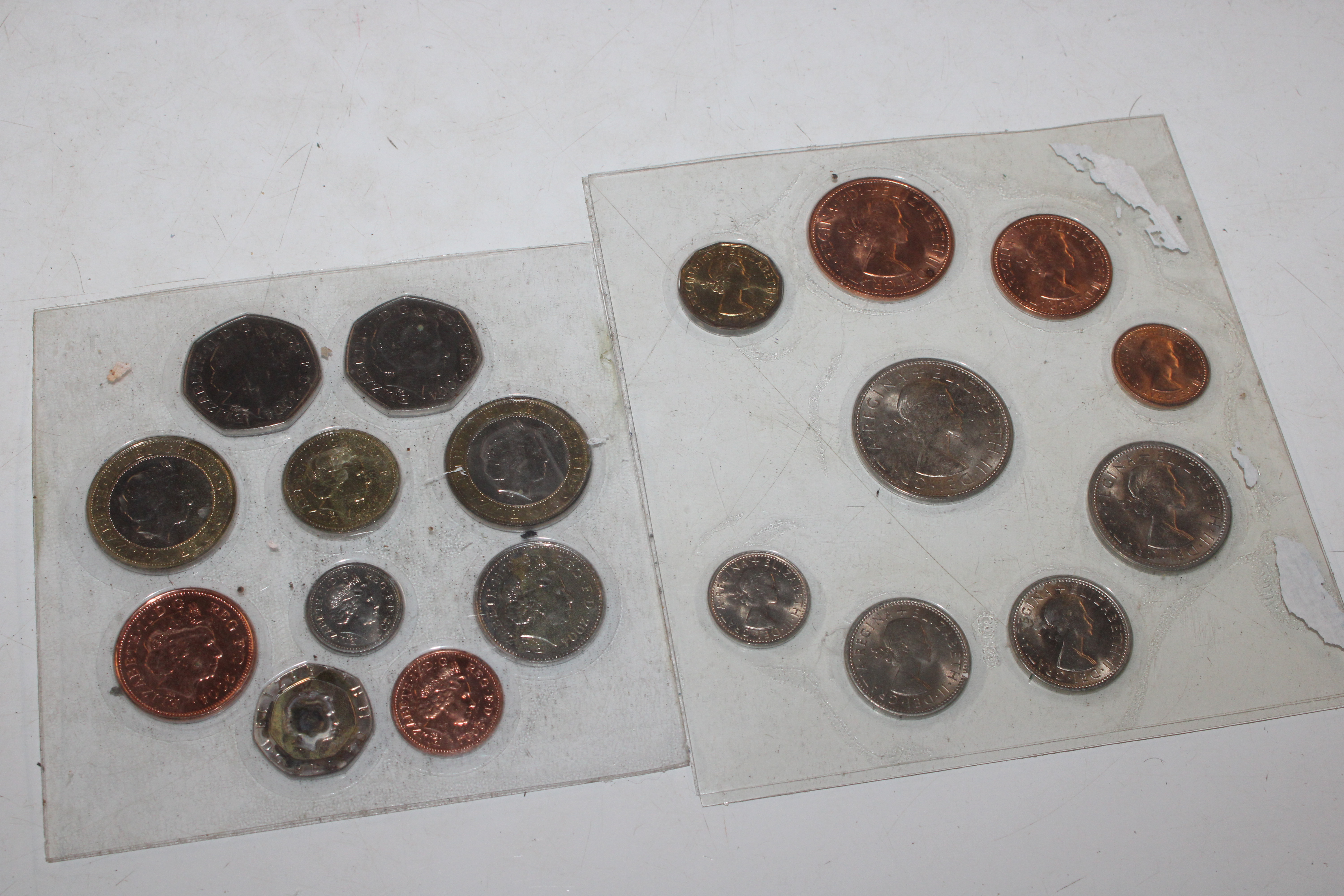 A box containing various cased coin collections - Image 11 of 16