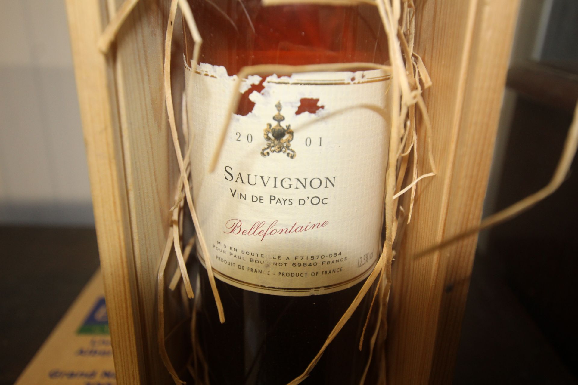 A bottle of 2001 Sauvignon Dellefontine - Image 2 of 2