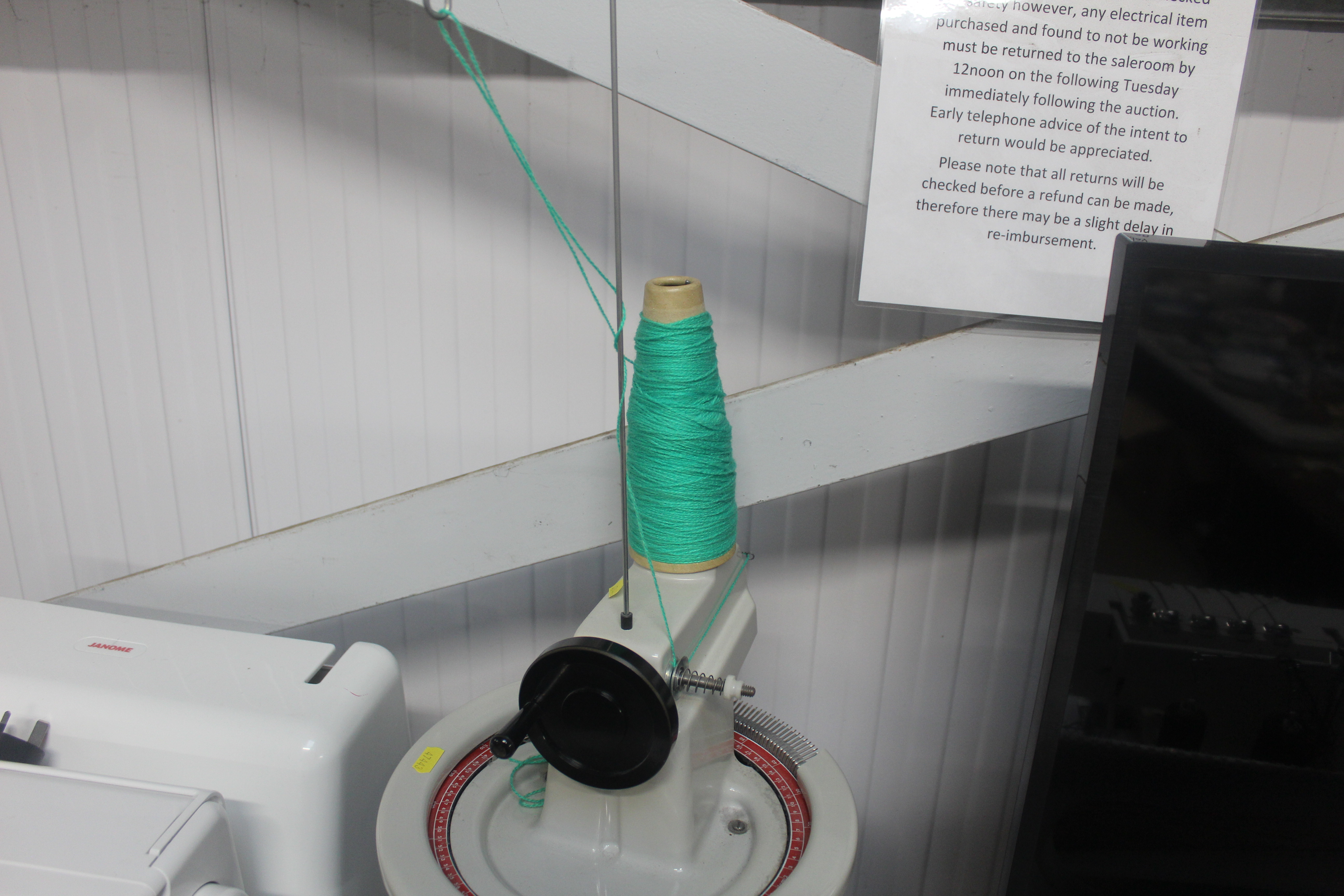 A Hague knitting machine - Image 2 of 2