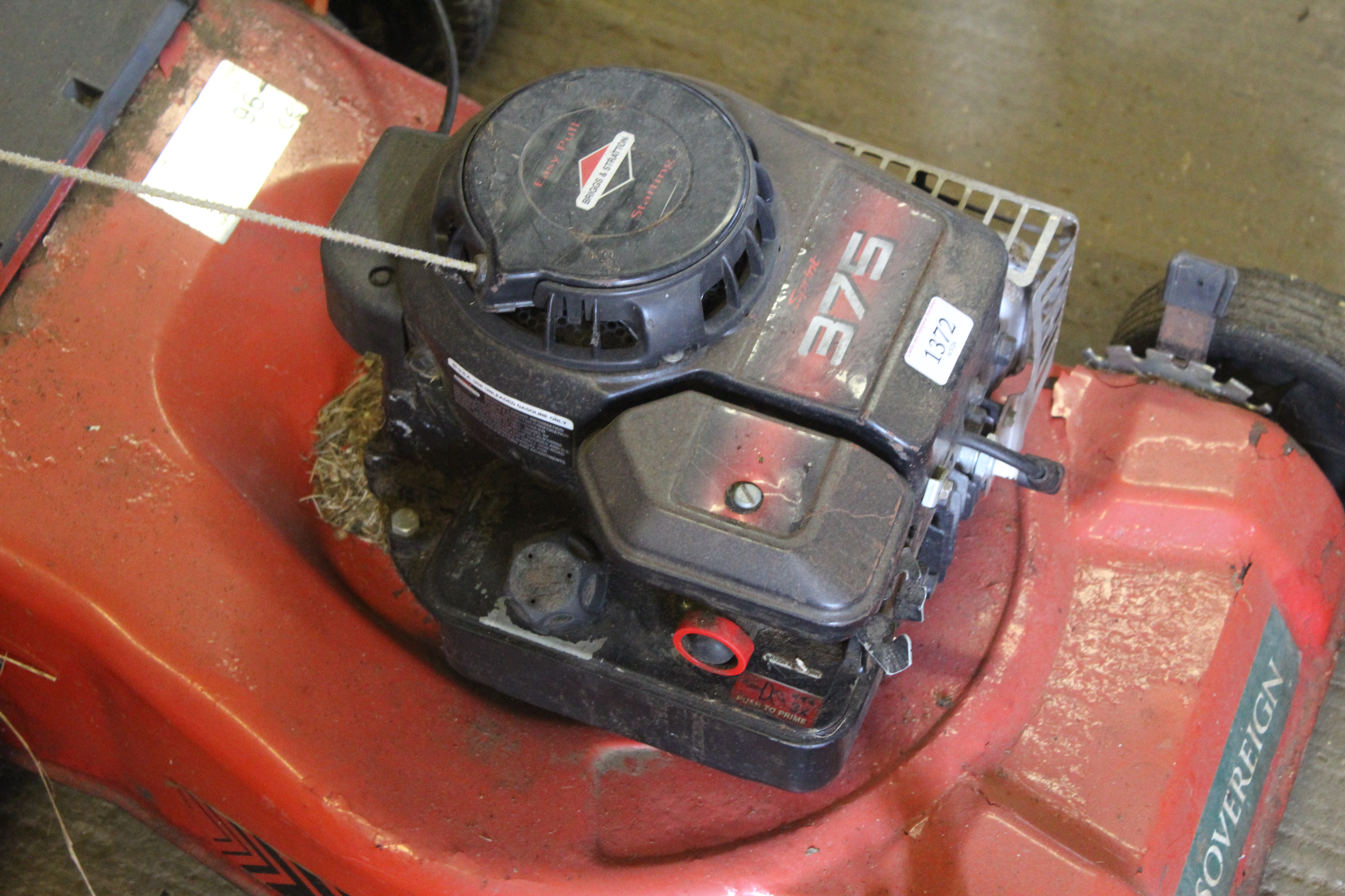 A Sovereign petrol rotary lawnmower with Briggs & - Image 2 of 4
