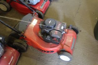 A Sovereign petrol rotary lawnmower with Briggs &