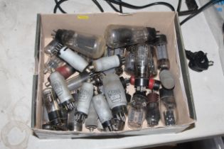 A quantity of various radio valves