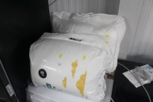 A George Home double 13.5tog duvet and a pair of B