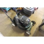 A Hayter Double 3 rotary lawnmower with Briggs & S