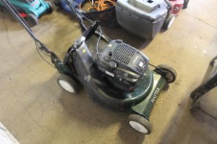 A Hayter Double 3 rotary lawnmower with Briggs & S