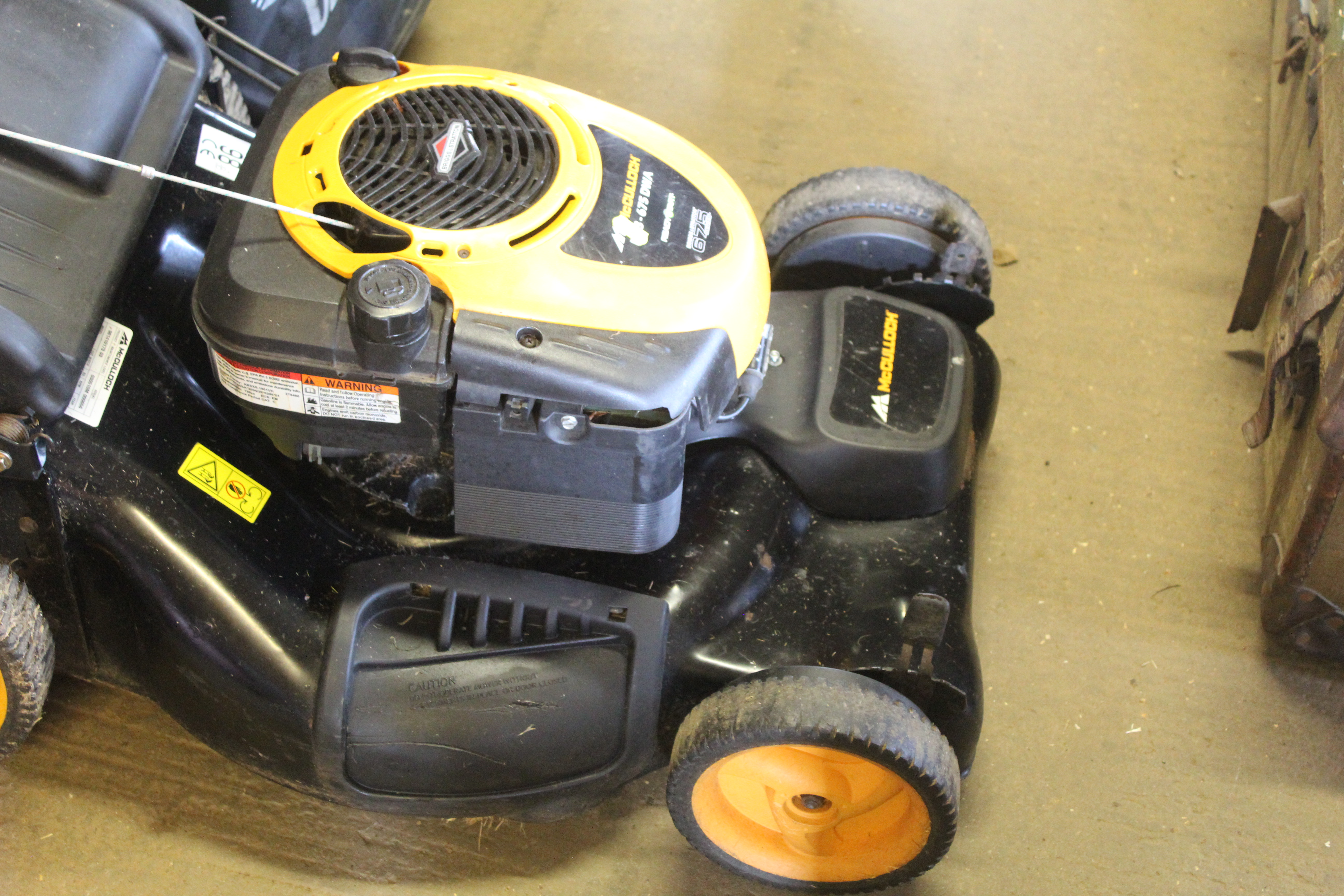 A McCulloch self propelled rotary garden lawnmower - Image 2 of 5