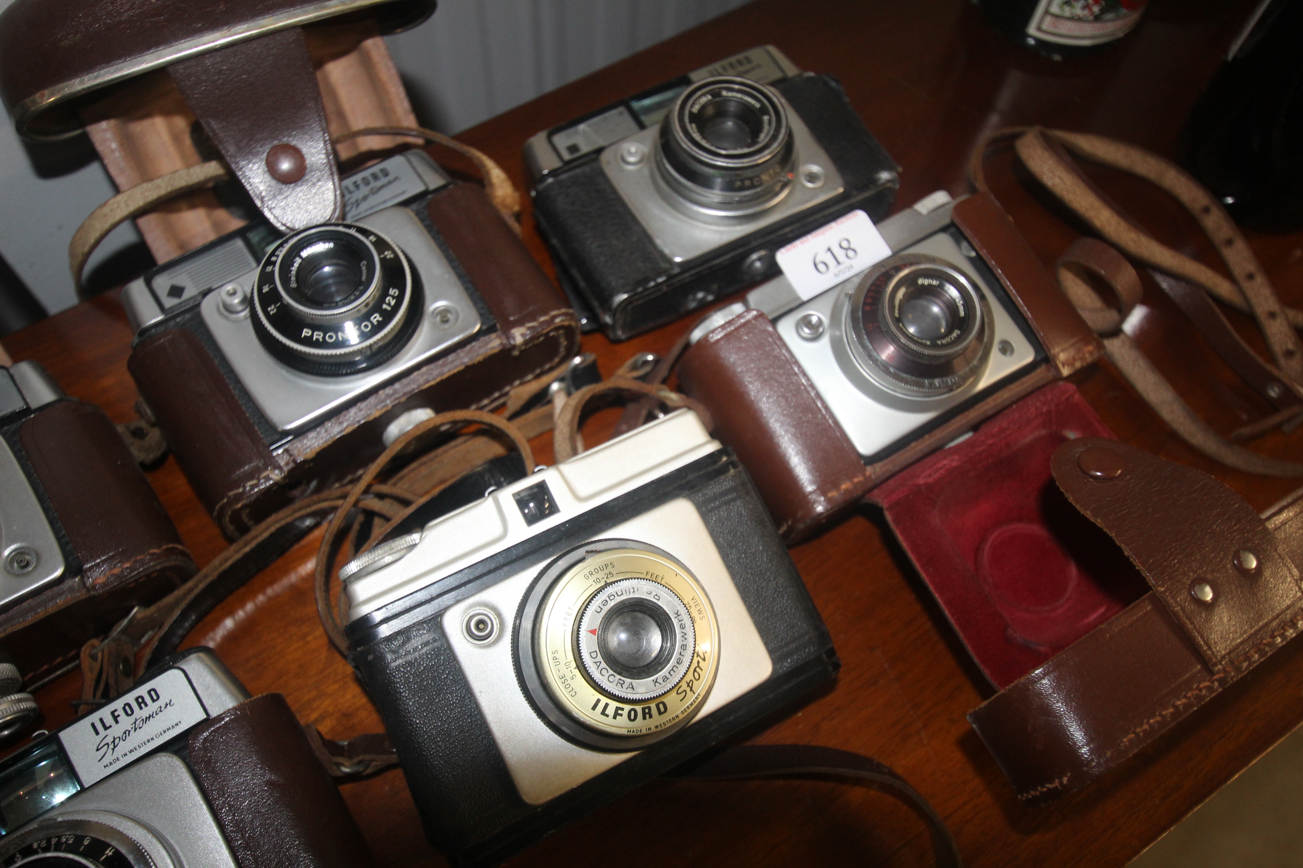 A collection of eight cameras including Alford Spo - Image 2 of 3