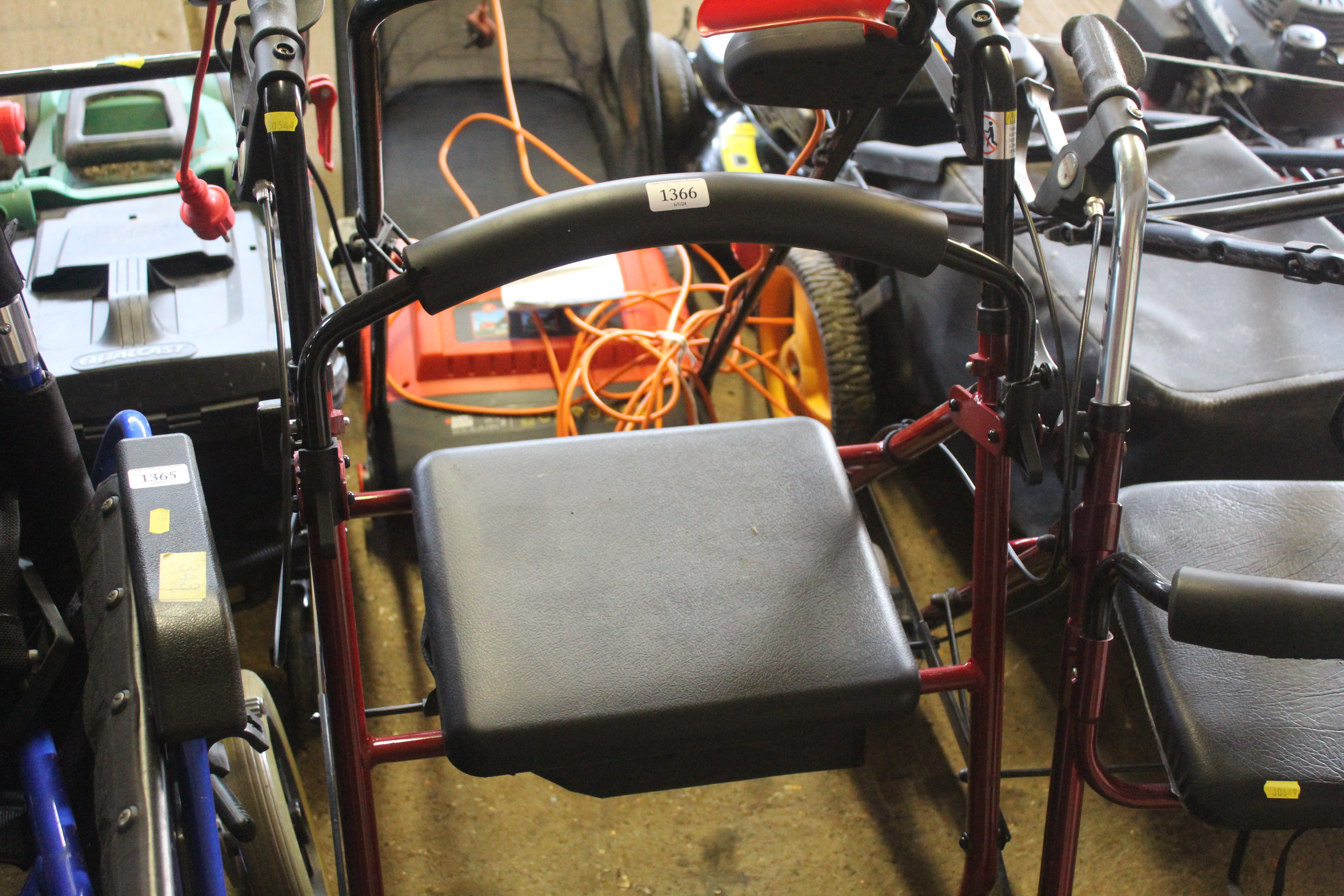 A Drive folding mobility stroller with seated back - Image 2 of 2