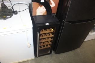 A wine fridge