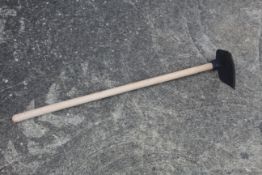 Heavy duty hoe. V