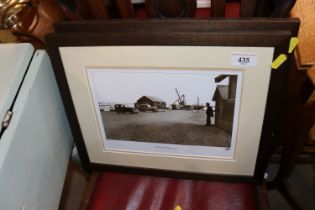 Two framed and glazed prints depicting Orford