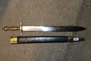 A French reproduction 1831 foot troop sword