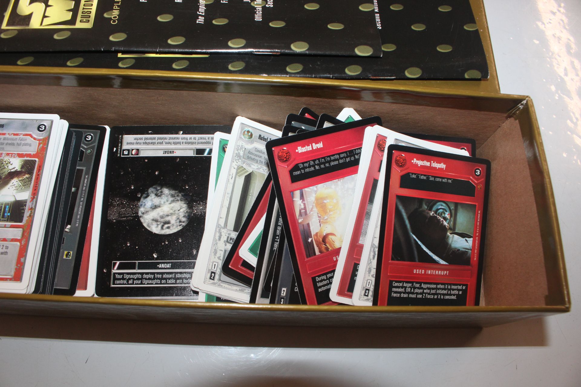 Two boxes of Star Wars customisable card games; and - Image 5 of 6