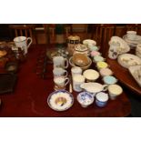 A quantity of various china to include Roslyn tea