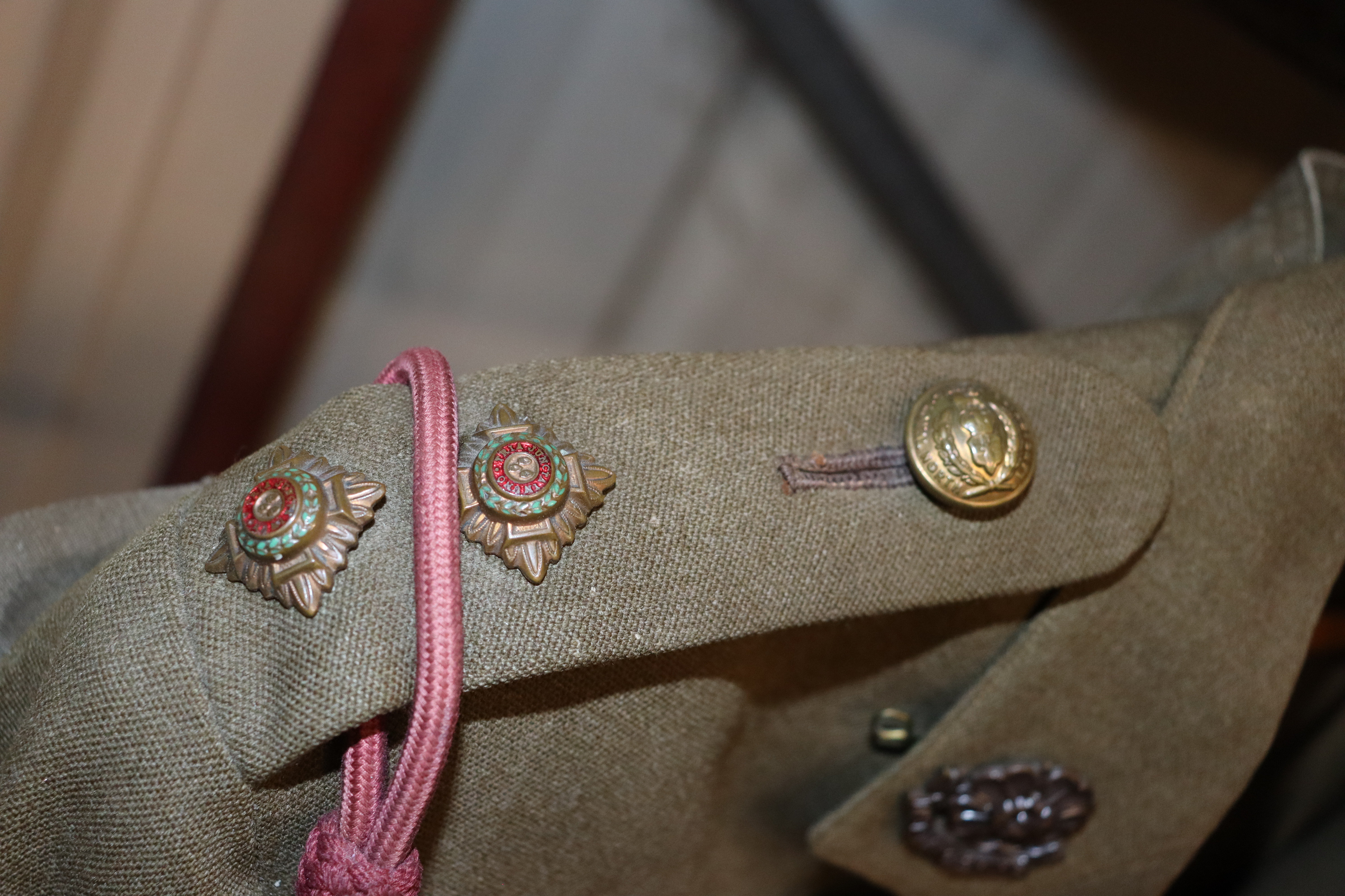 An East Lancs. Regiment jacket and a vintage gille - Image 5 of 6