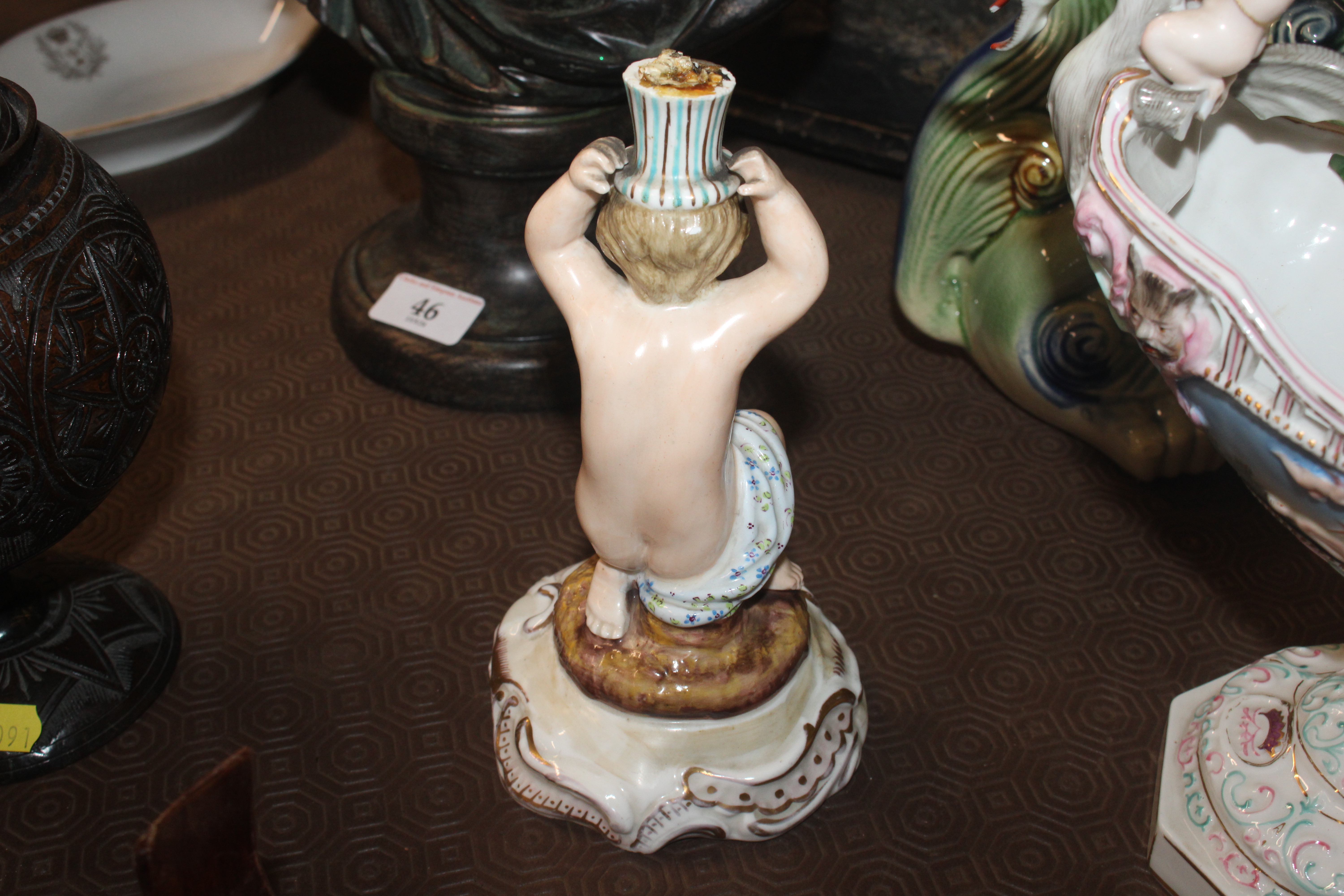 A 19th Century German porcelain jardinière in the - Image 3 of 25