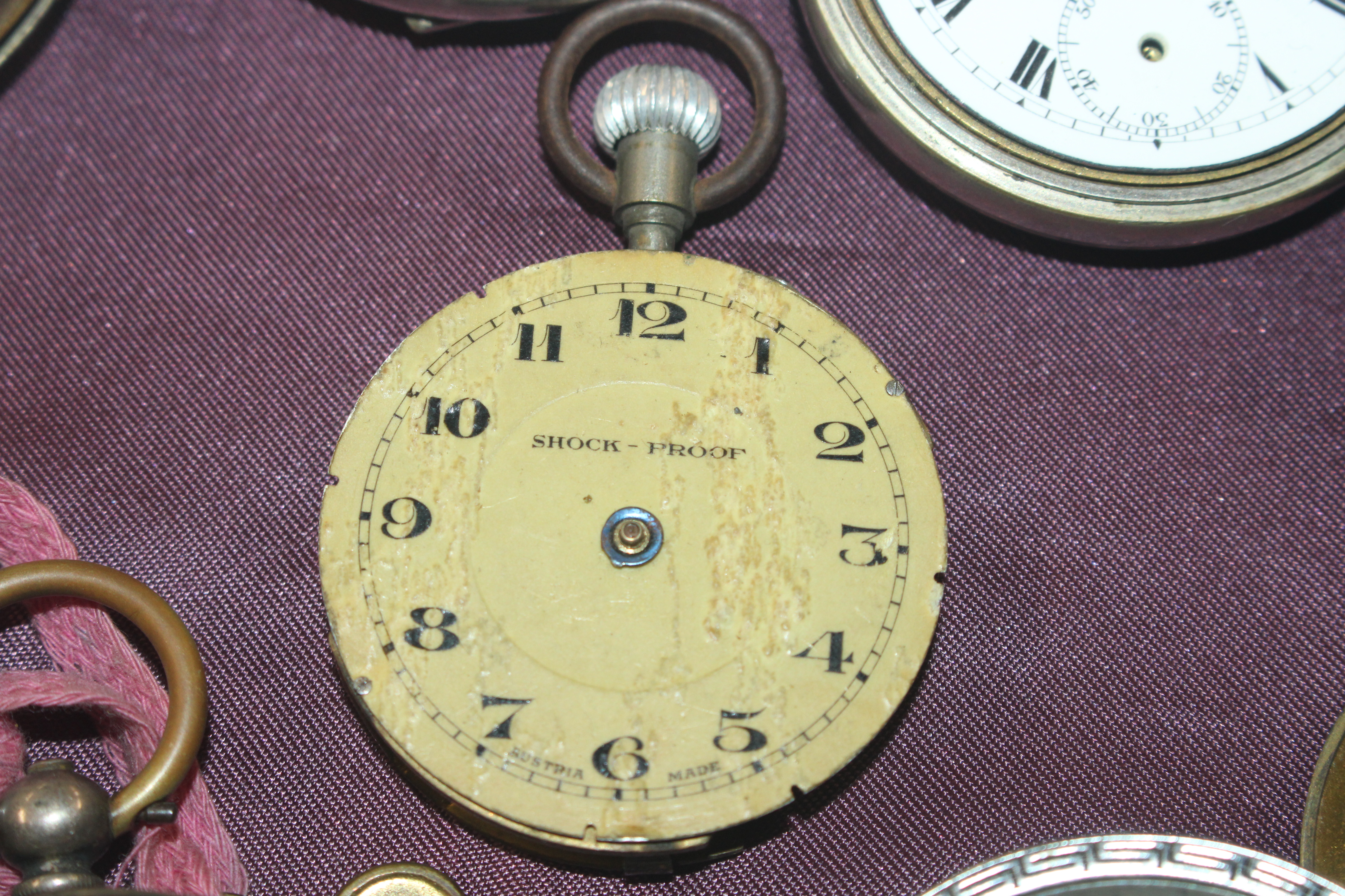 A tray of various pocket watches and parts for spa - Image 6 of 13