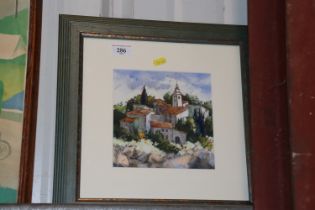 Jami, study of Provence, pastel