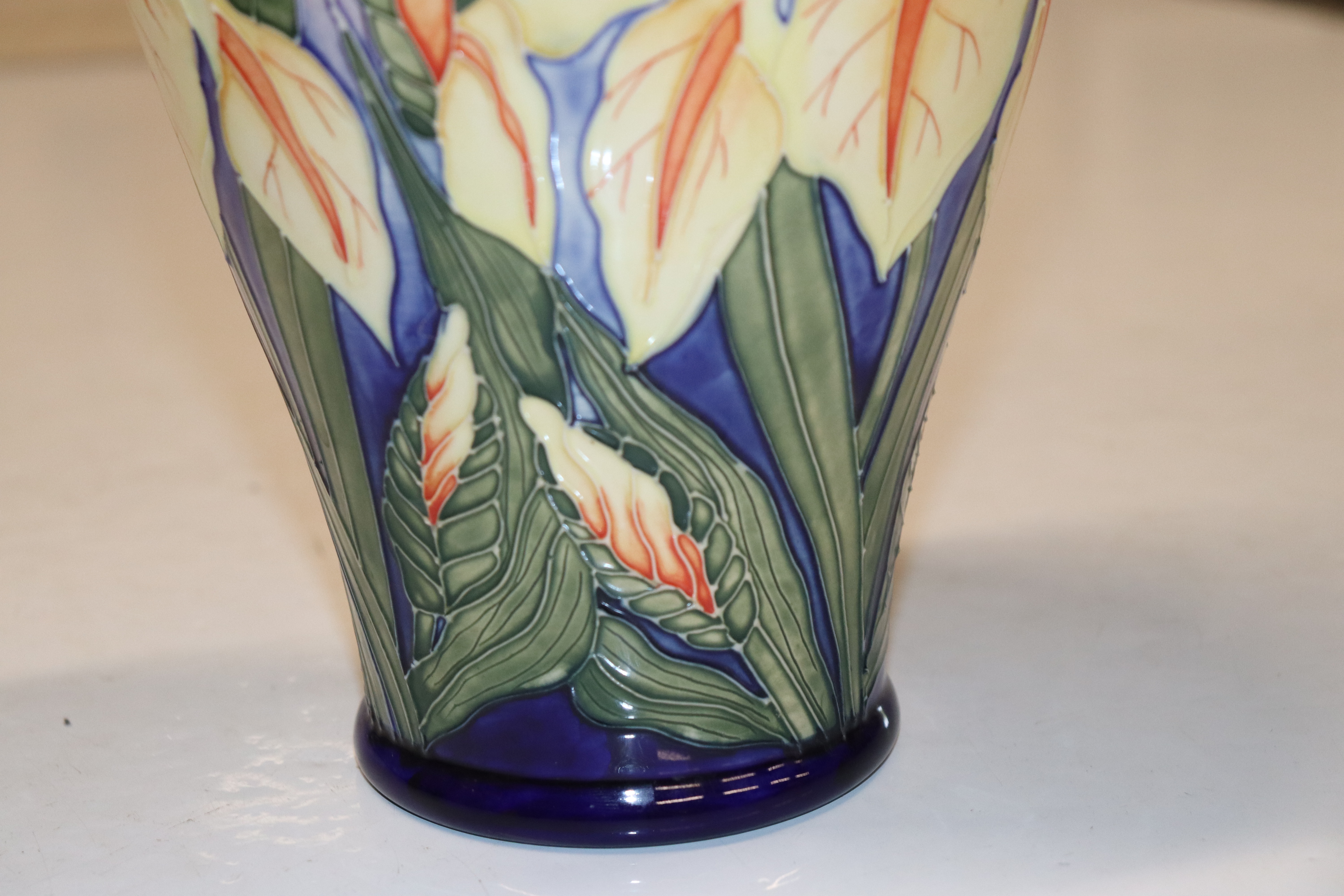 A Moorcroft Pottery vase having floral decoration, - Image 10 of 17